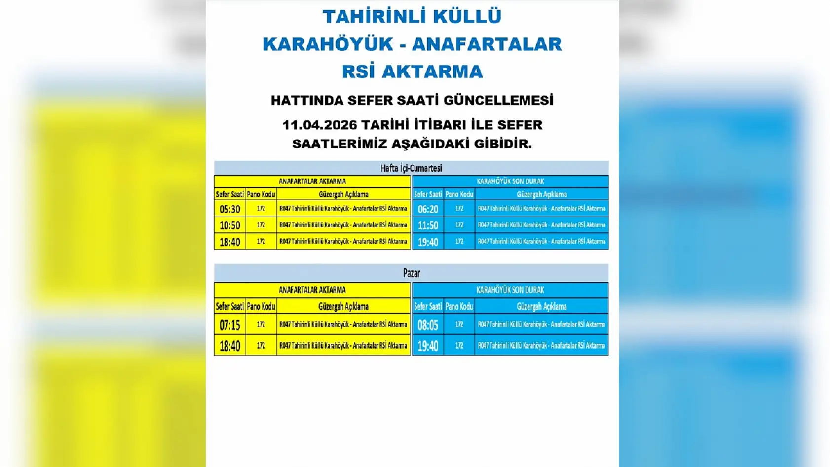Kayseri'de 11 Nisan Cumartesi itibariyle geçerli yeni düzenleme: Hangi otobüslerin güzergahı değişti?