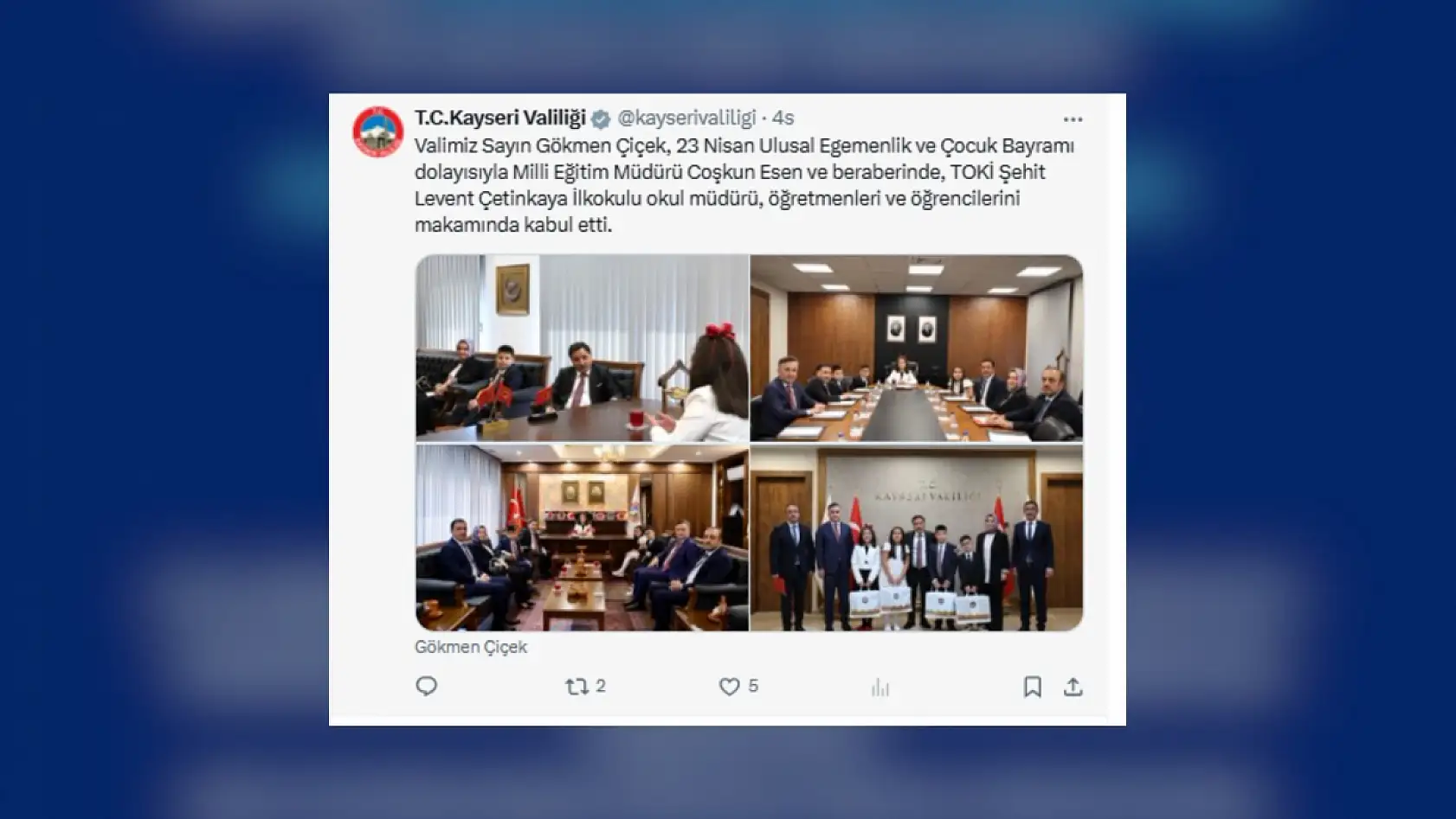 Sosyal medya platformlarında Kayseri ile ilgili neler konuşuldu? (22 Nisan 2026)