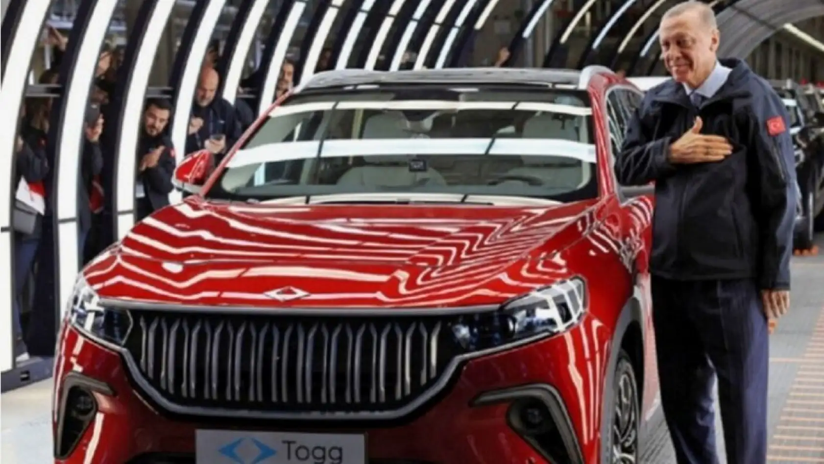 Kayseri'de çerez alana Togg hediye!