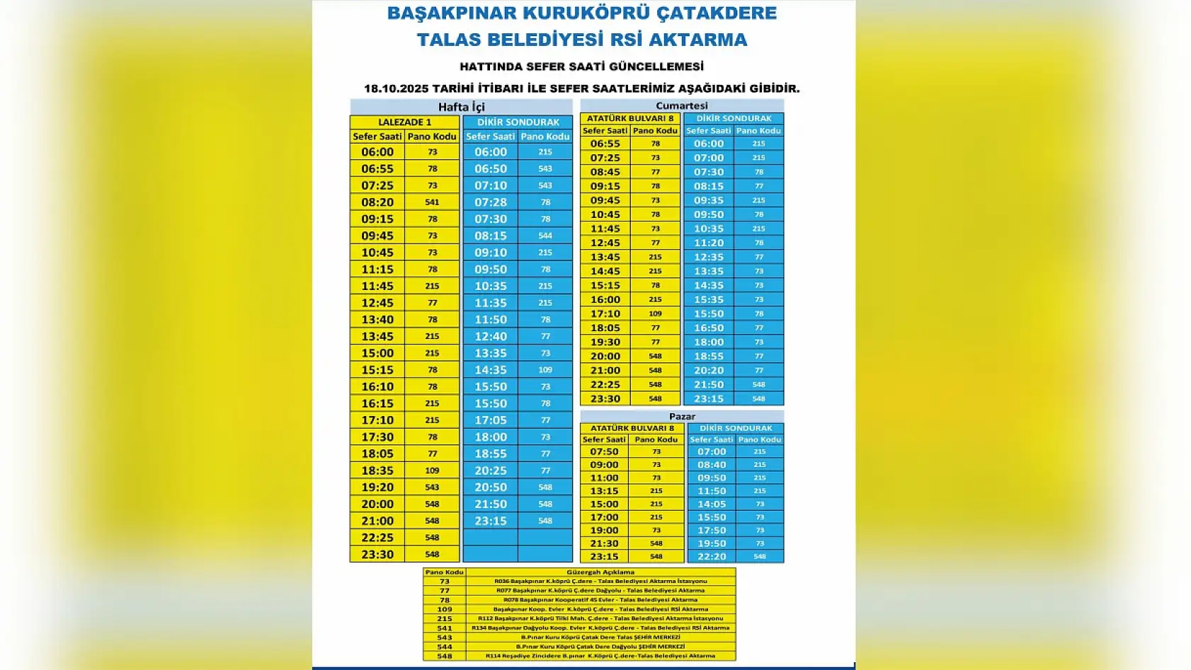 Kayseri'de 12 toplu taşıma güzergahında kritik değişiklik: Sefer saatleri güncellendi!