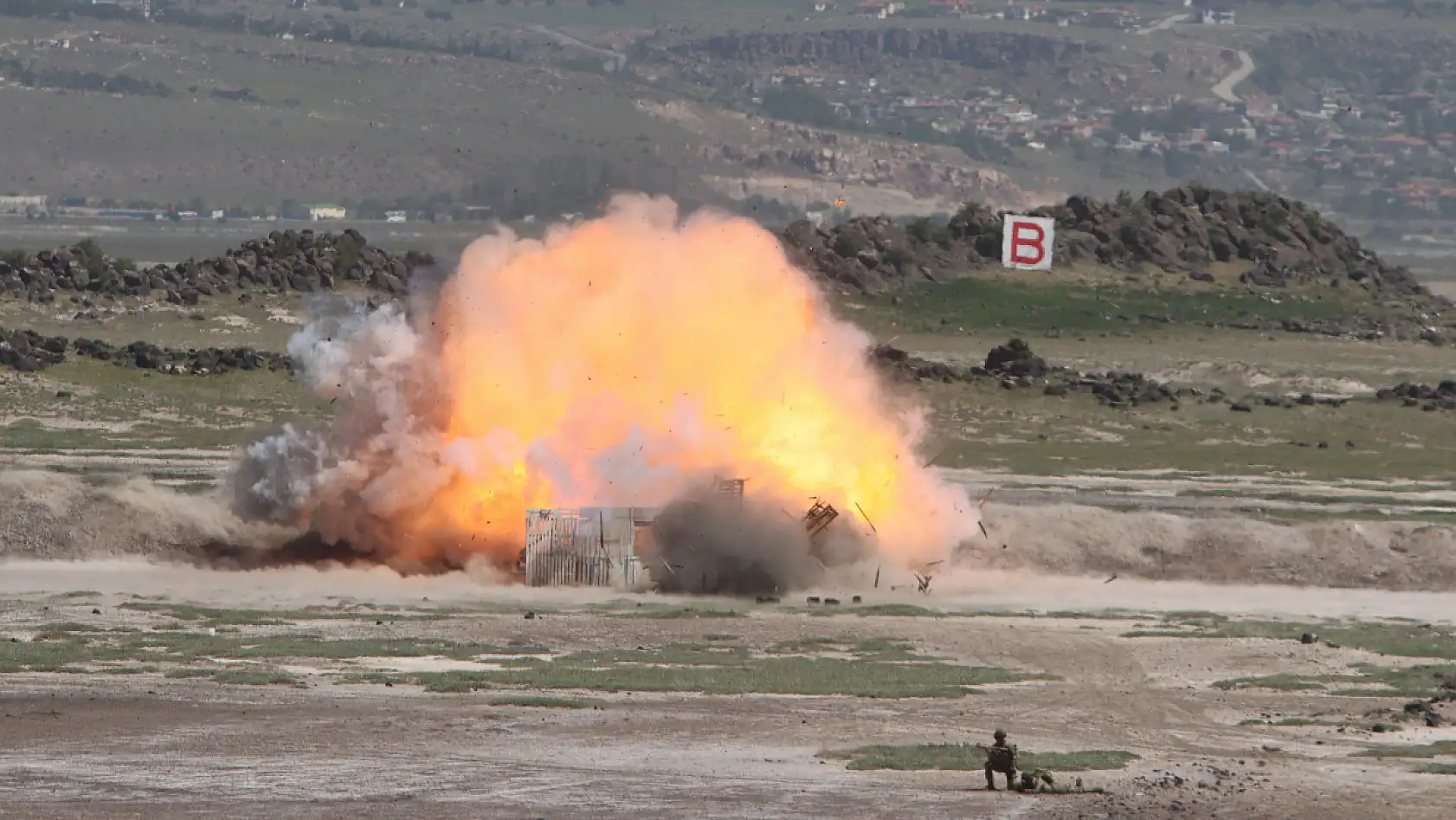 Mehmetçik Kayseri'de hünerlerini sergiledi
