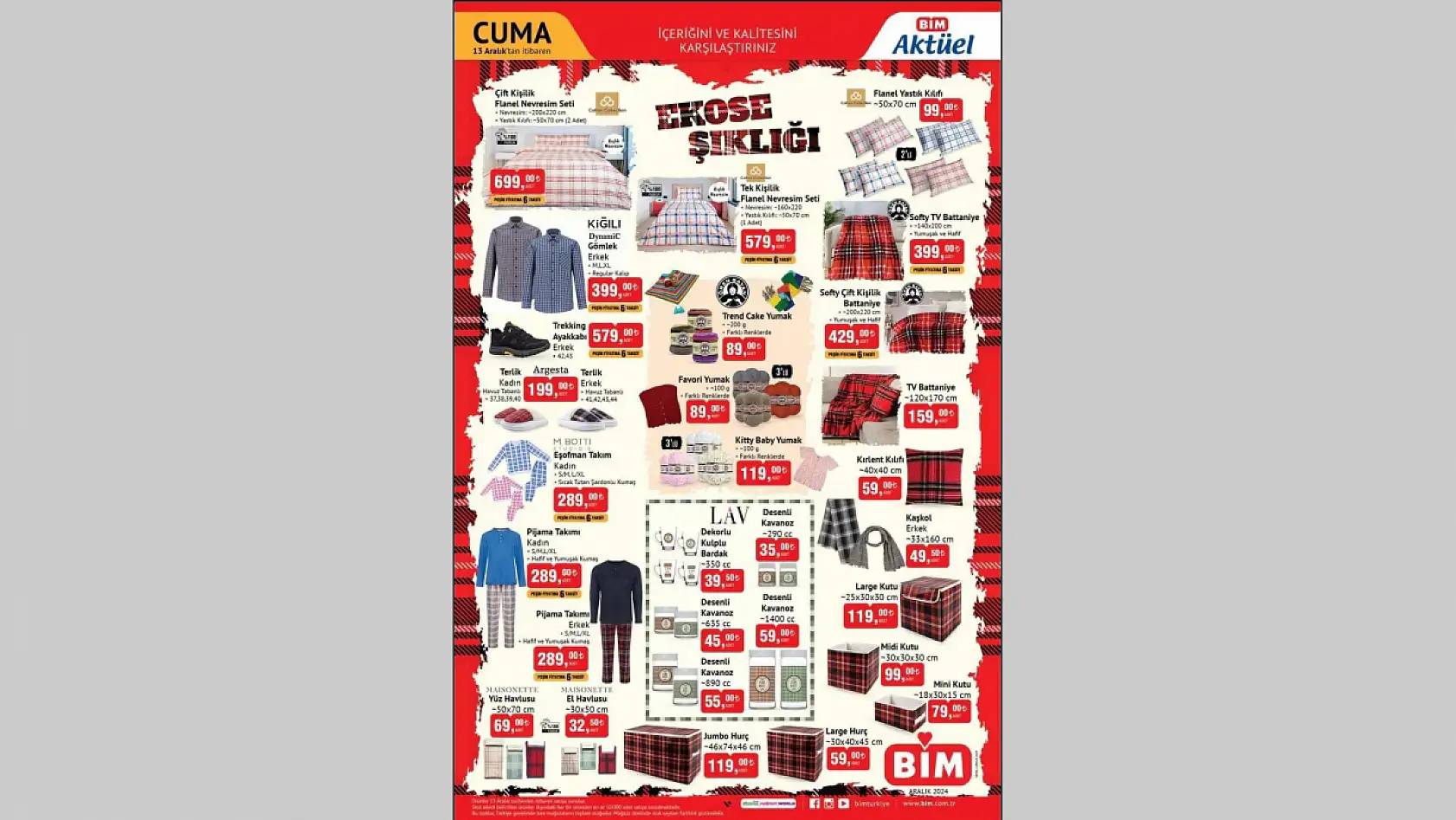 Kayserililerin beklediği katalog yayımlandı - Cuma günü herkes o markete akın edecek!