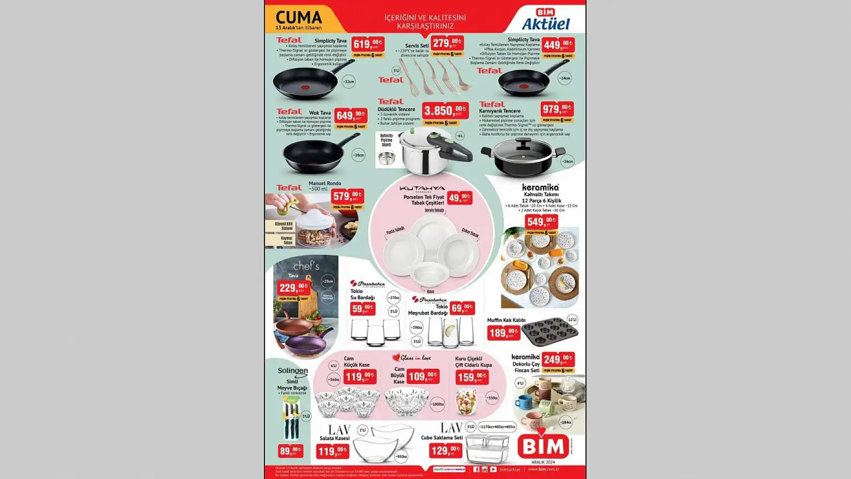 Kayserililerin beklediği katalog yayımlandı - Cuma günü herkes o markete akın edecek!