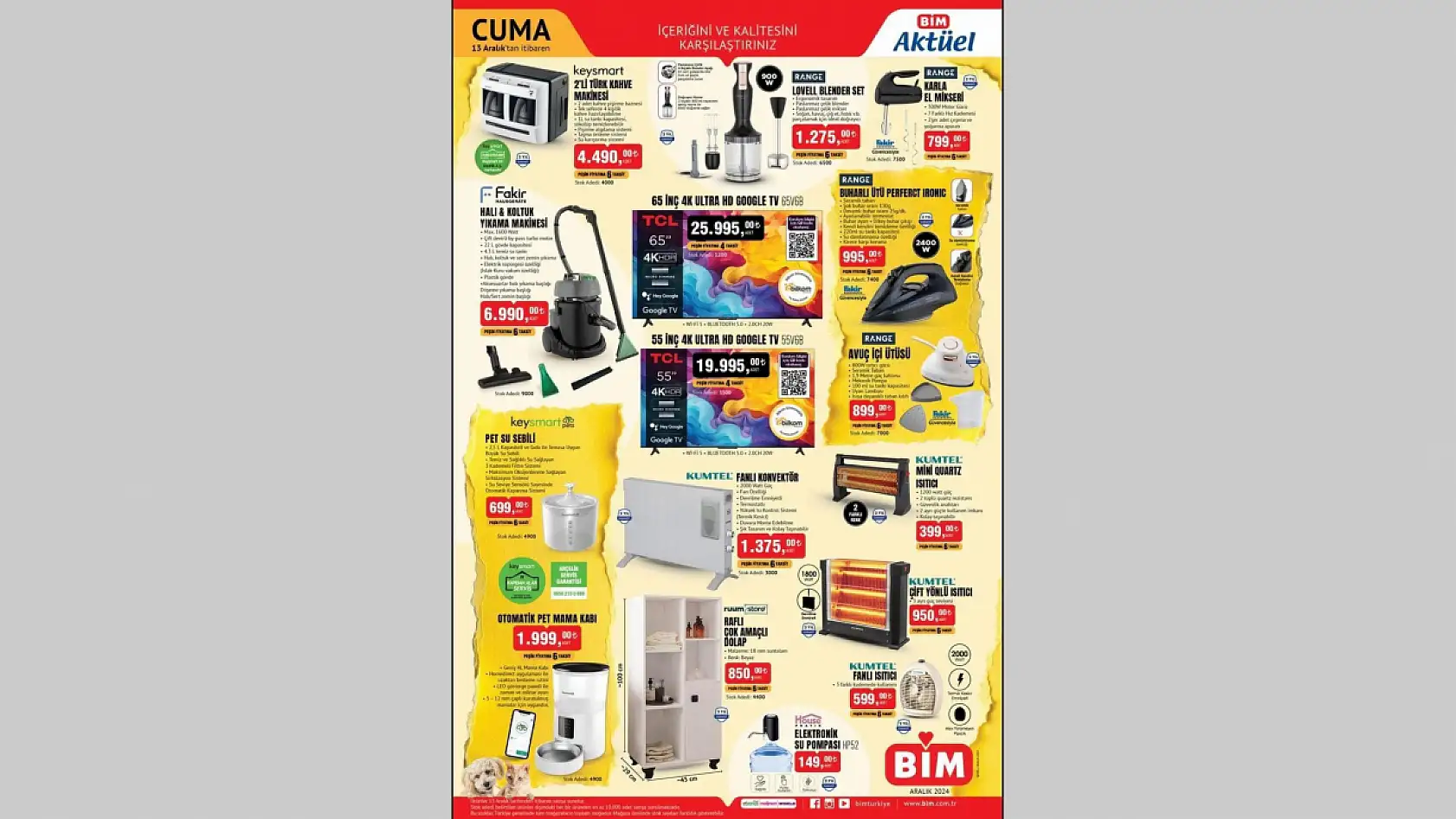 Kayserililerin beklediği katalog yayımlandı - Cuma günü herkes o markete akın edecek!