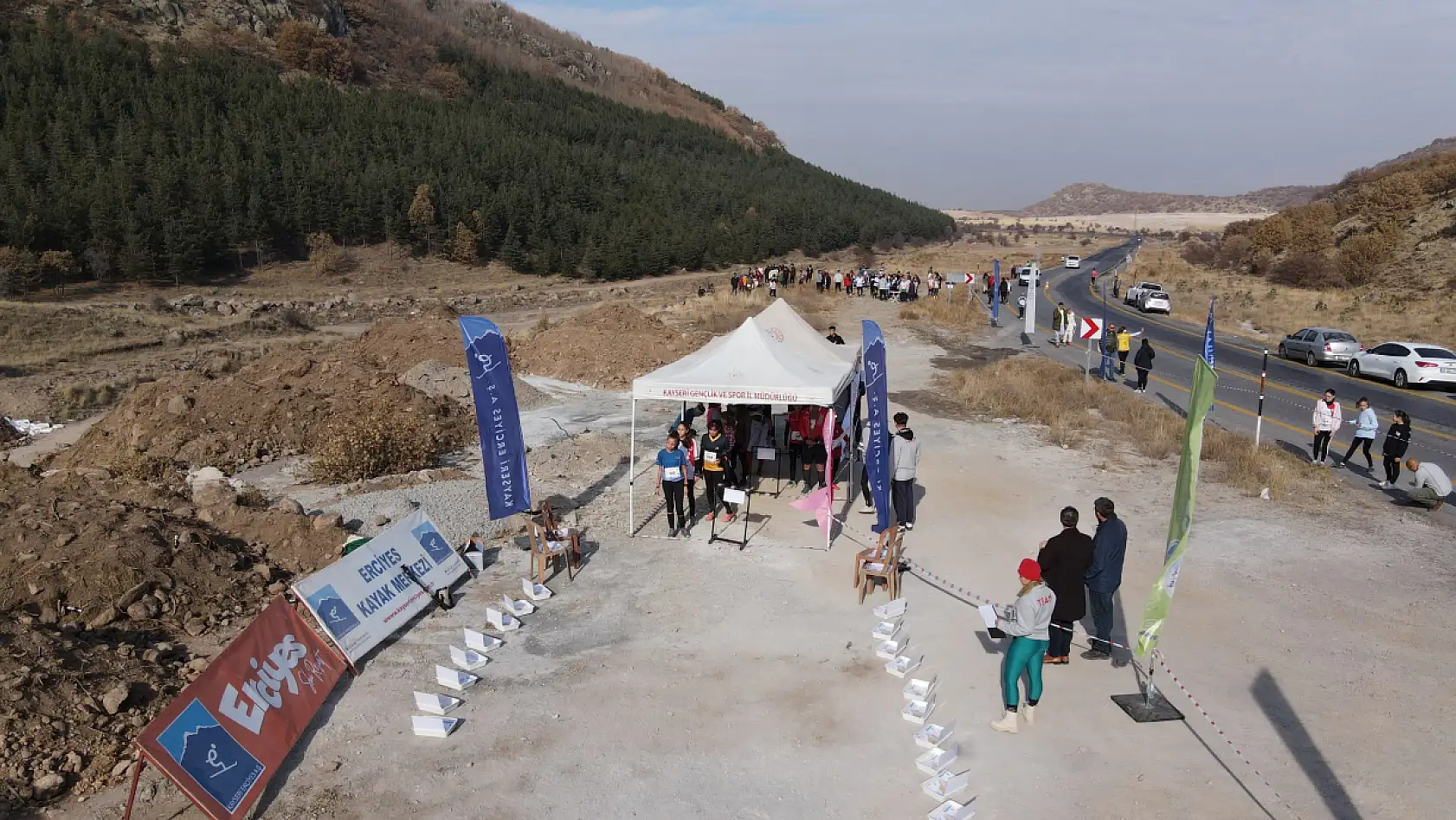 Kayseri'de ilk defa yapıldı- Oryantiring Yarışması