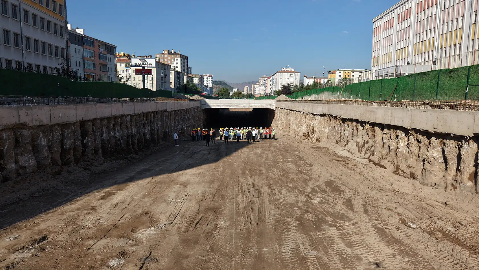 Kartal Katlı Kavşağı projesinden son görüntüler: Tünel çalışmaları başladı!