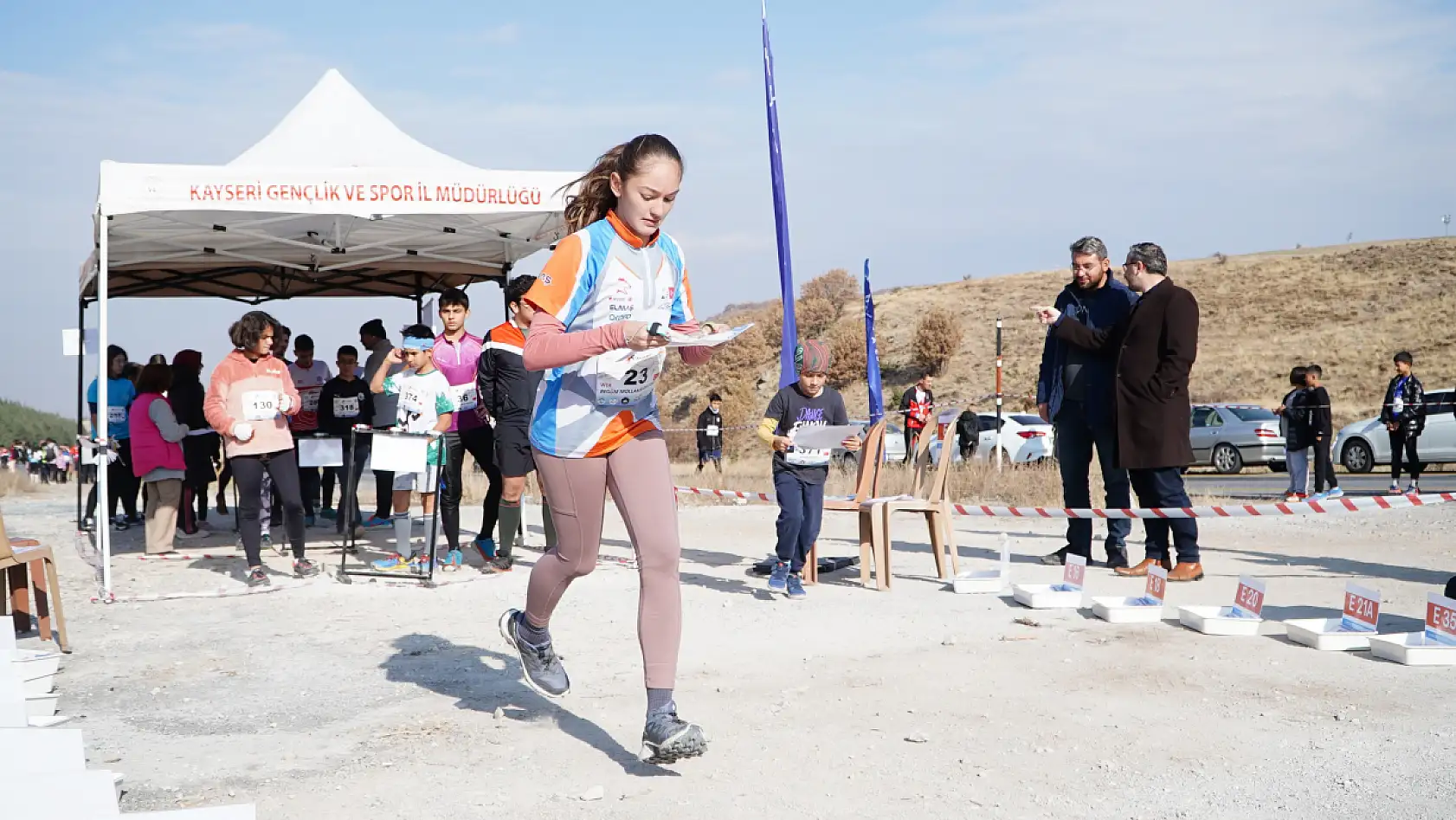 Kayseri'de ilk defa yapıldı- Oryantiring Yarışması