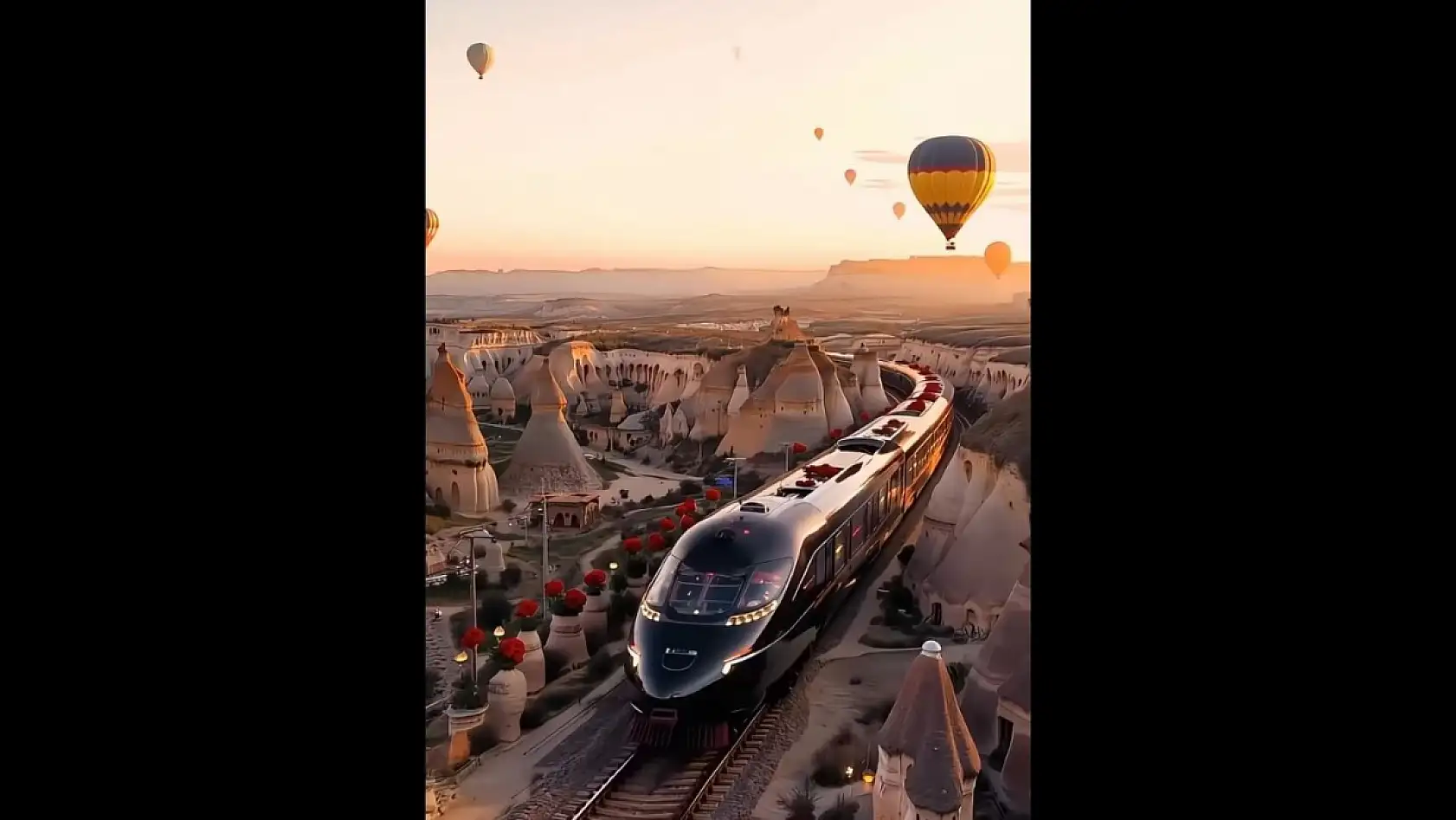 Nevşehir'e yüksek hızlı tren geldi: Kayseri yine bakakaldı!