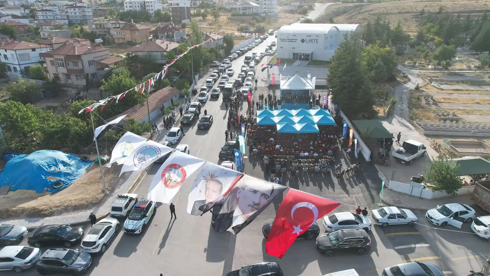 Kayseri'de açılış için gün sayıyordu: O gün geldi çattı!