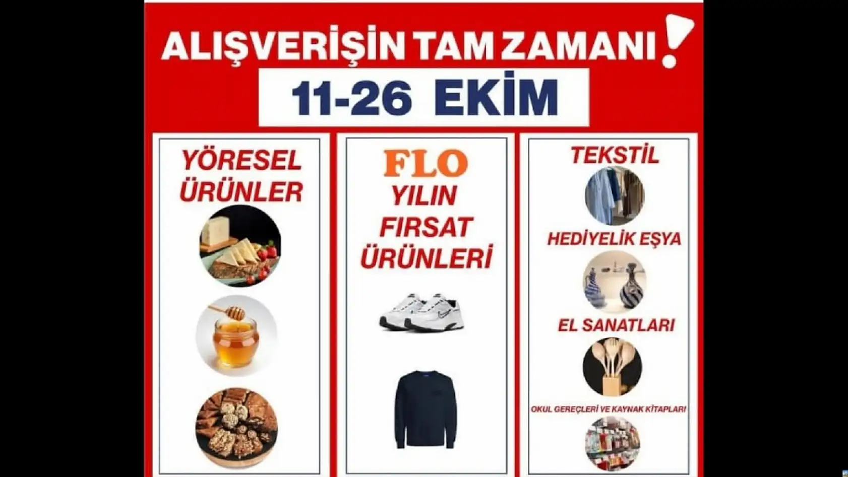 Kayseri'de indirim ve alışveriş için geri sayım başladı!