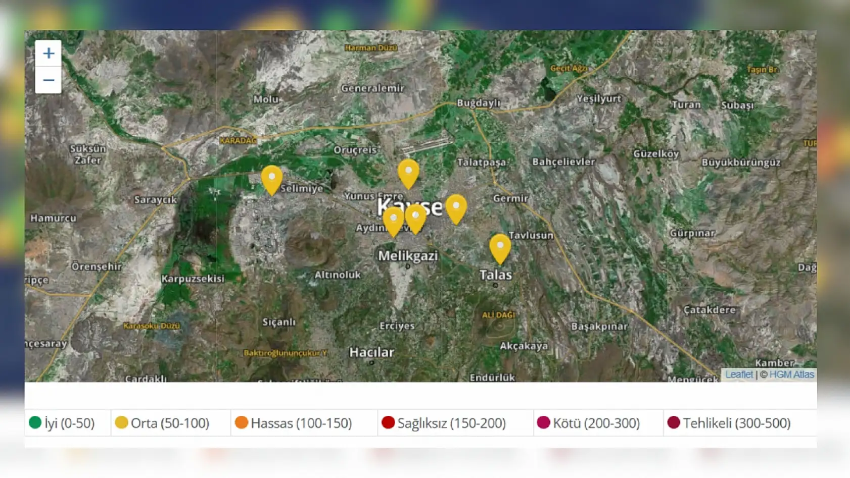Kayseri'nin korkulu rüyası geri döndü: Akşam saatlerinde etkisini artırıyor!