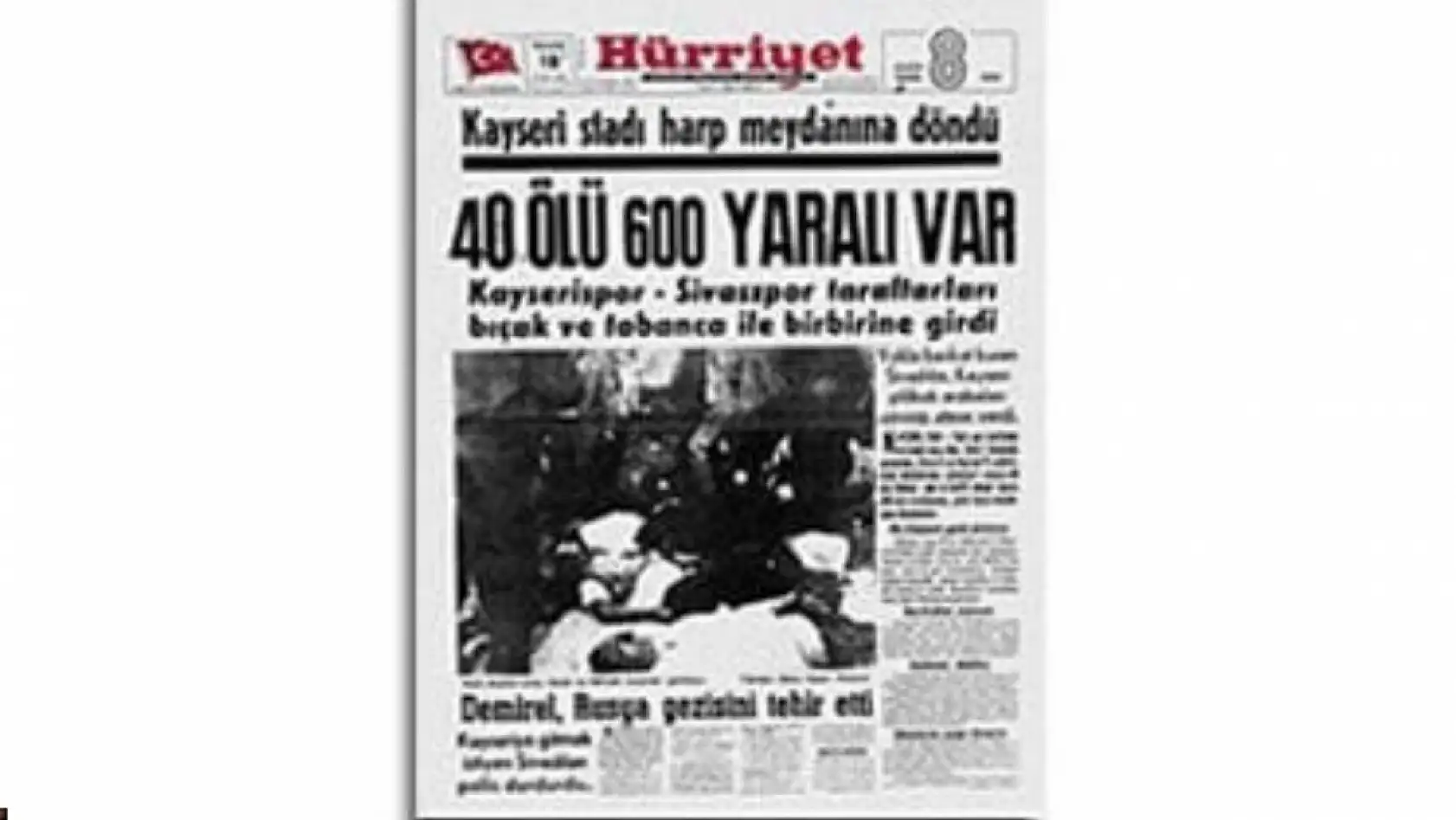 Tribünlerde panik, statta can pazarı: Kayseri de felakete dönüşen maç!