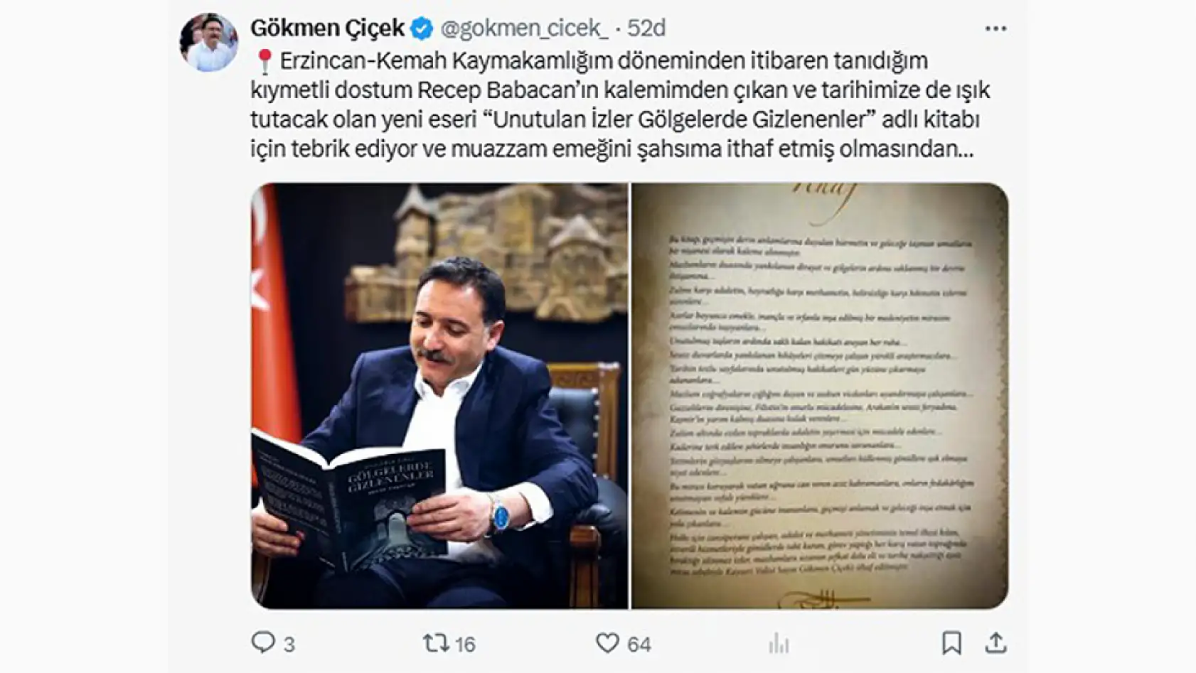 Kayseri'de sosyal medyada öne çıkanlar (17 Mart)