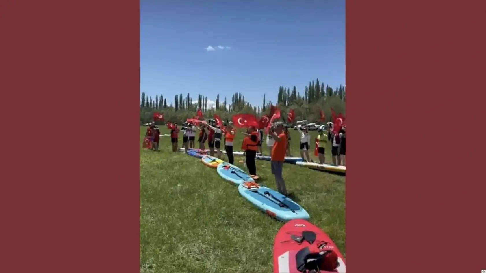 Tomarza'da sıradışı 19 Mayıs: Coşku dalga dalga yayıldı!