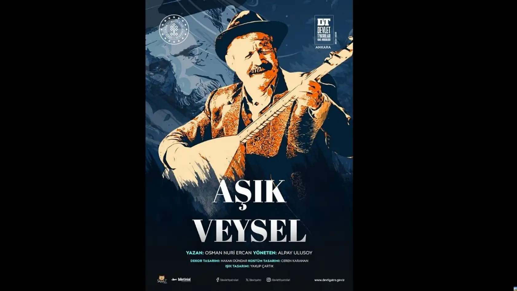 Kayseri Devlet Tiyatrosu 6 oyunla Kasım'da sahneyi sallayacak!