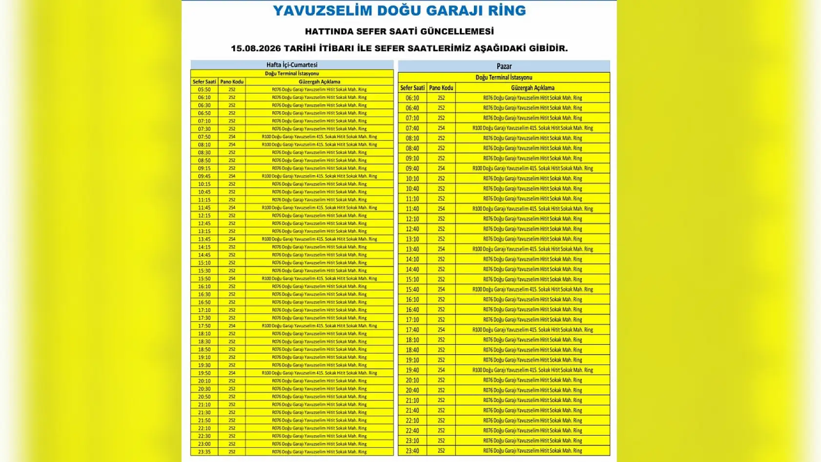 Kayseri'de toplu ulaşımda kapsamlı değişiklik yürürlüğe girdi: Hangi hatlarda güncelleme yapıldı?