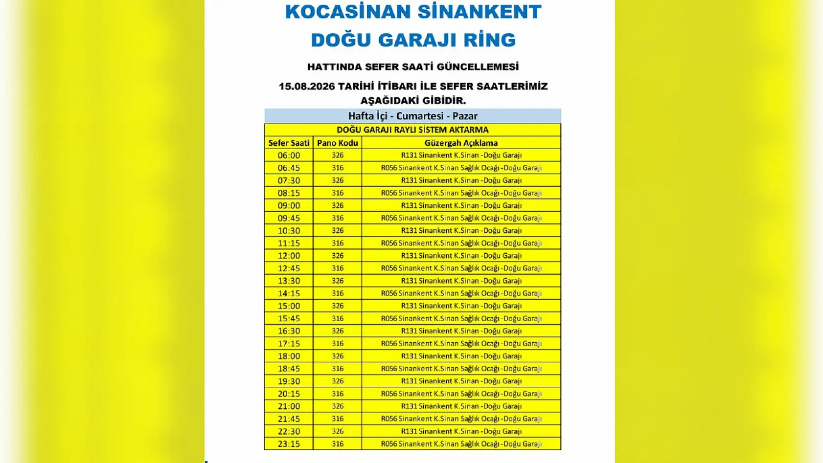 Kayseri'de toplu ulaşımda kapsamlı değişiklik yürürlüğe girdi: Hangi hatlarda güncelleme yapıldı?