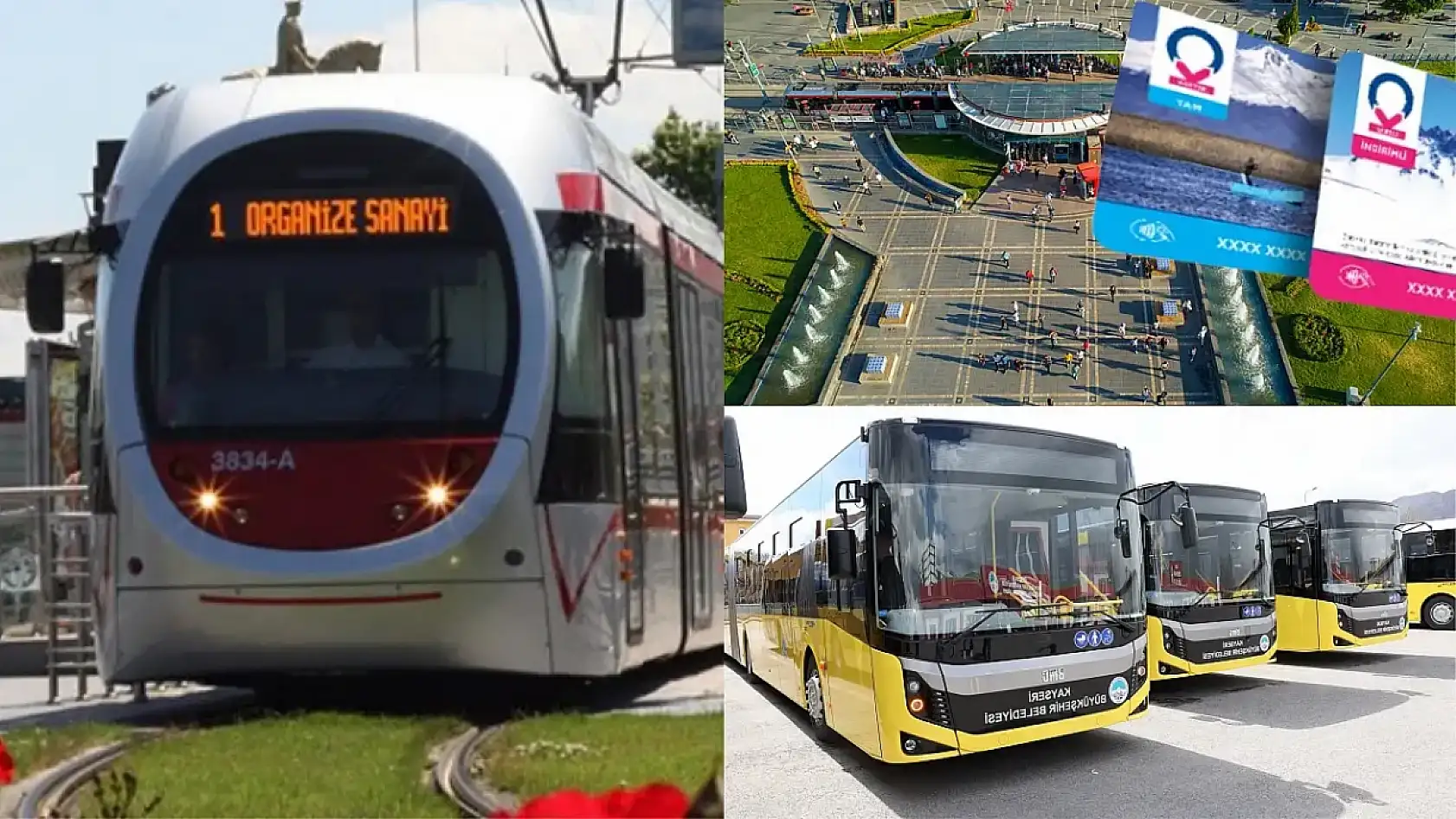 Kayseri'de 12 otobüs hattında sefer saati ve güzergah değişikliği gerçekleştirildi!