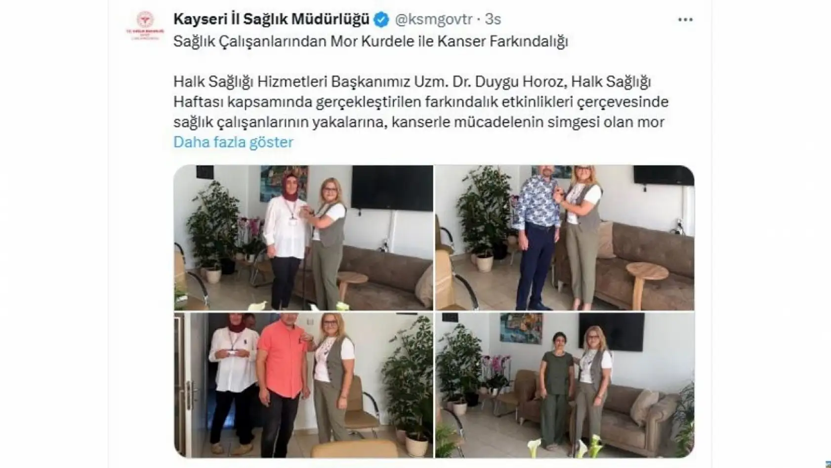 Kayseri'nin sosyal medyasında neler paylaşıldı? (04 Eylül)