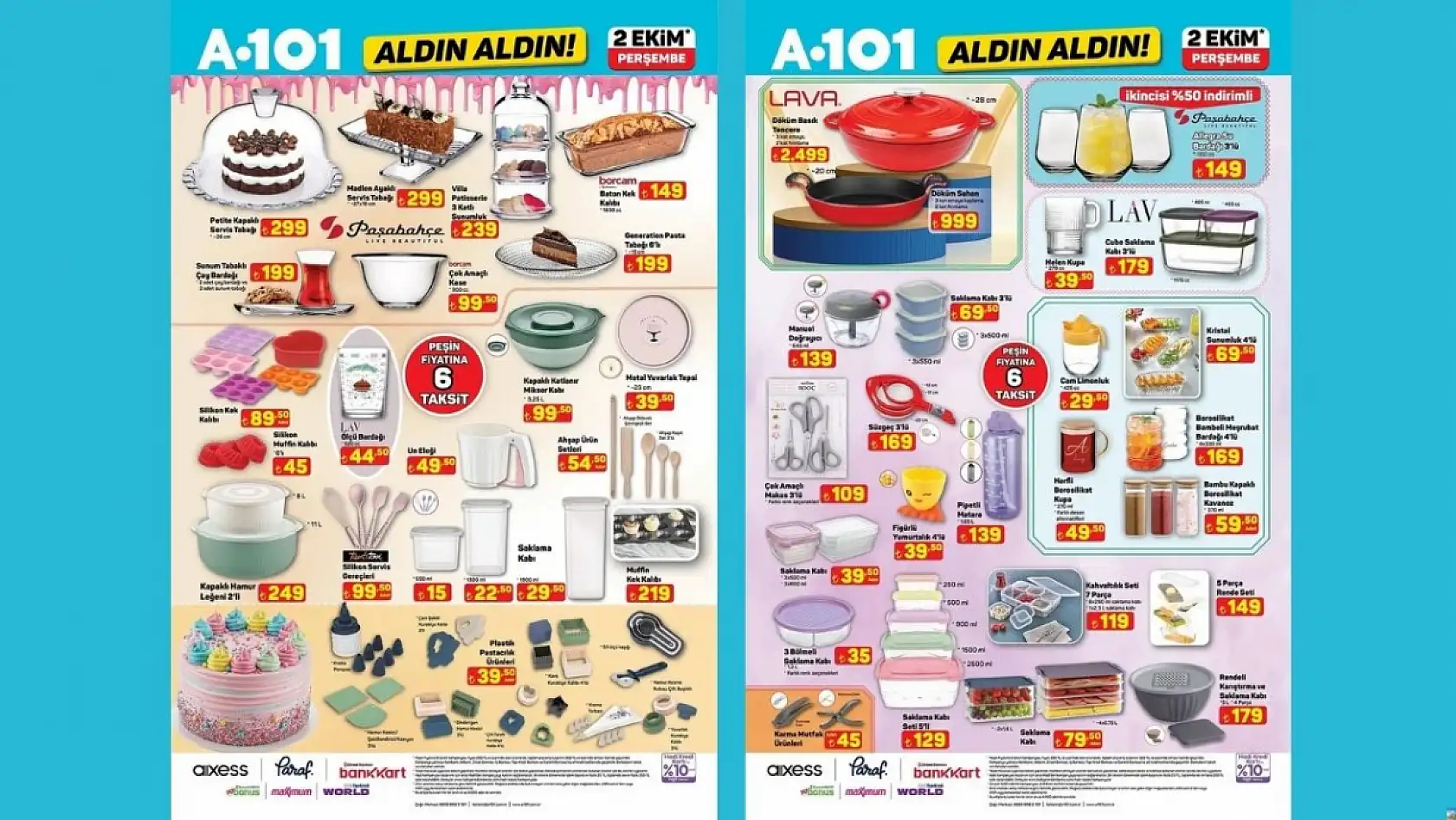 2 Ekim A101 kataloğu yayımlandı: Yok yok, indirim yağmuru başlıyor!