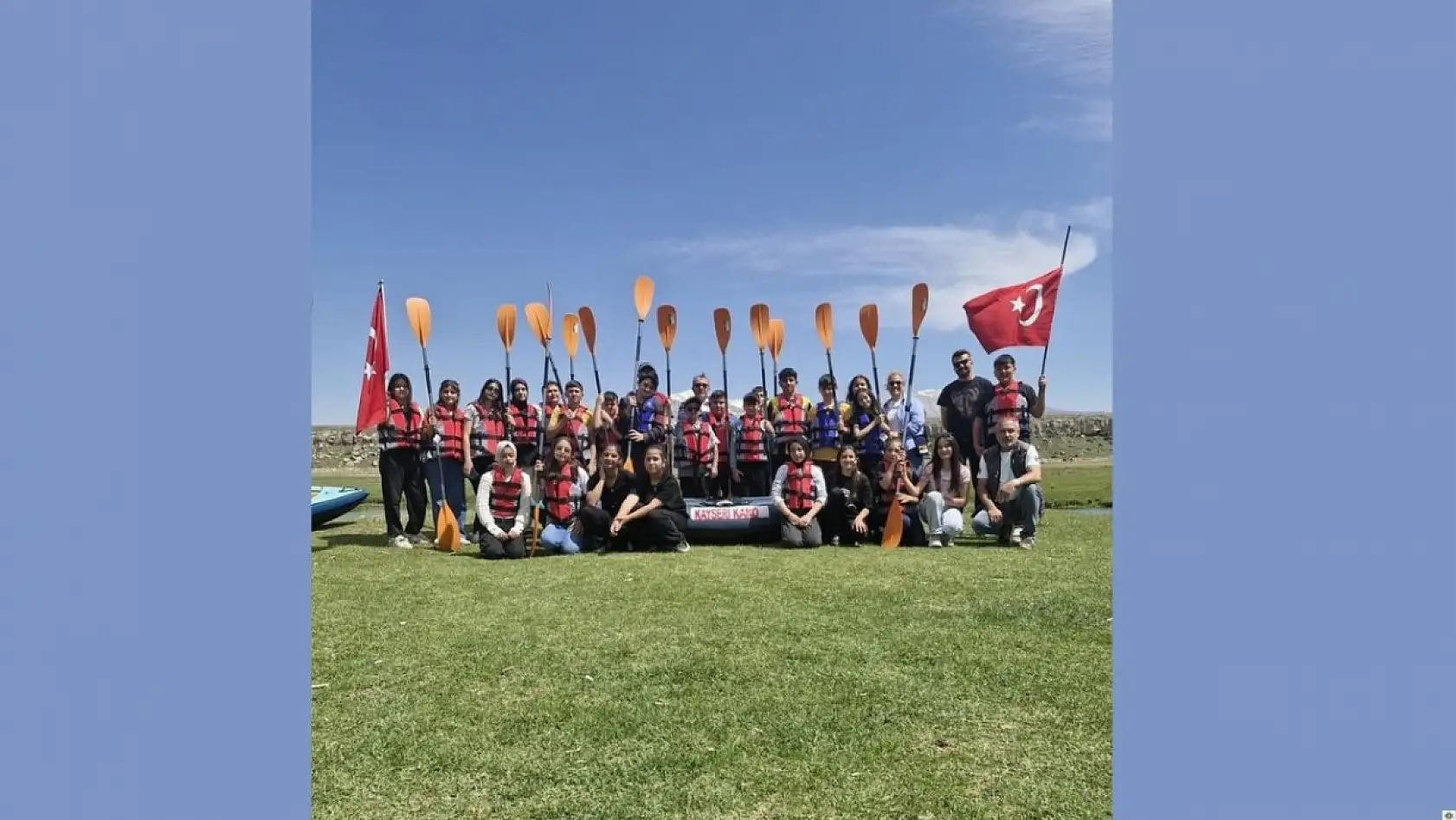 Tomarza'da sıradışı 19 Mayıs: Coşku dalga dalga yayıldı!