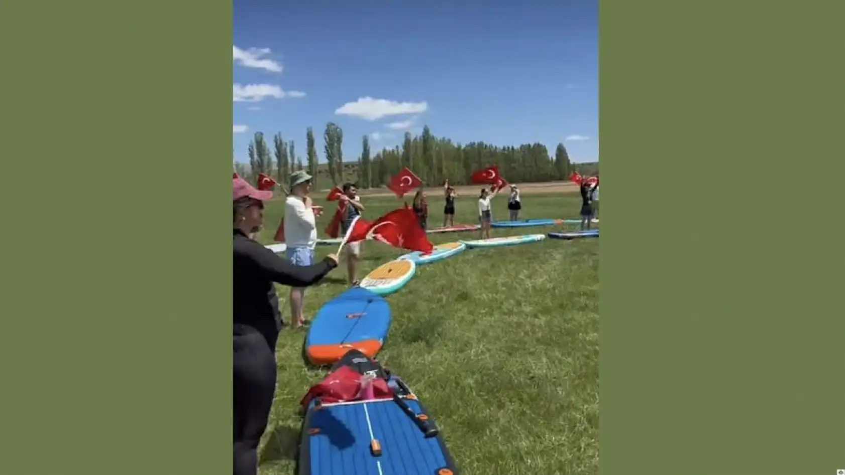 Tomarza'da sıradışı 19 Mayıs: Coşku dalga dalga yayıldı!