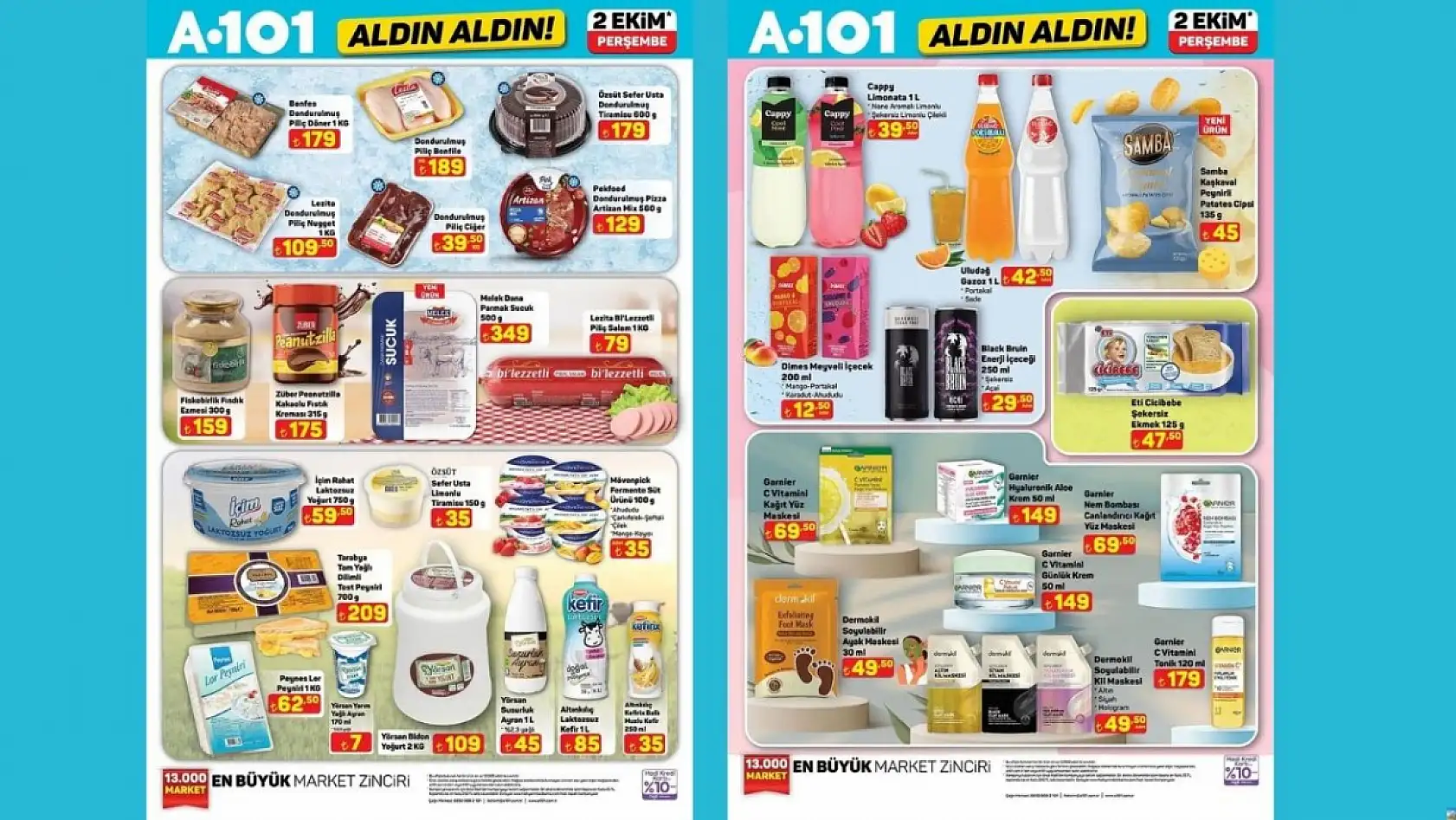 2 Ekim A101 kataloğu yayımlandı: Yok yok, indirim yağmuru başlıyor!