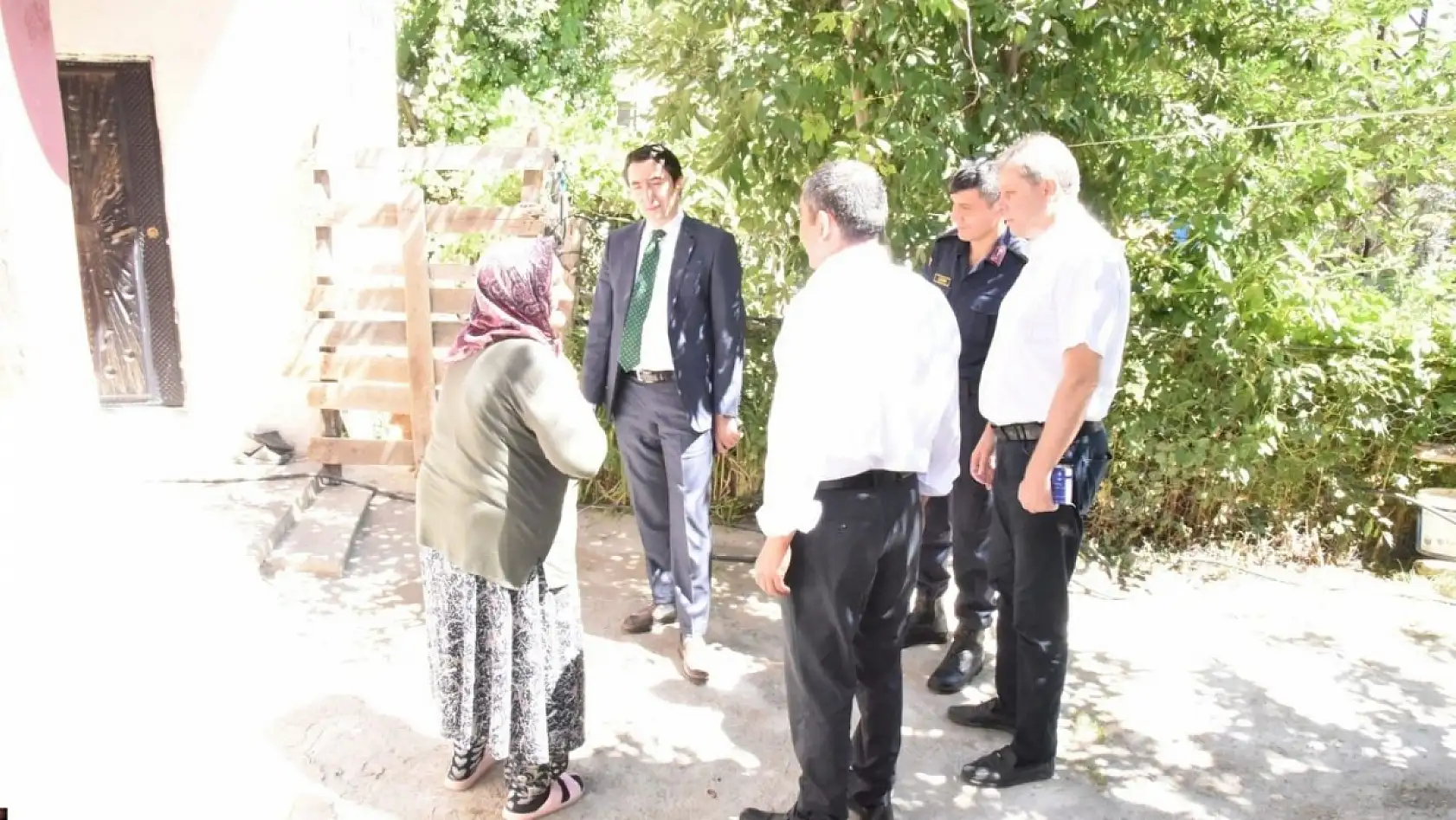 Develi'de sürpriz ziyaret! Kaymakam kapıyı çaldı, talimatı anında verdi