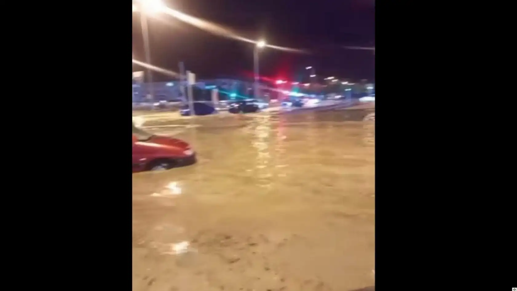 Kayseri'ye 5 dakika yetti: Mizahla da harmanlanan o görüntüler!