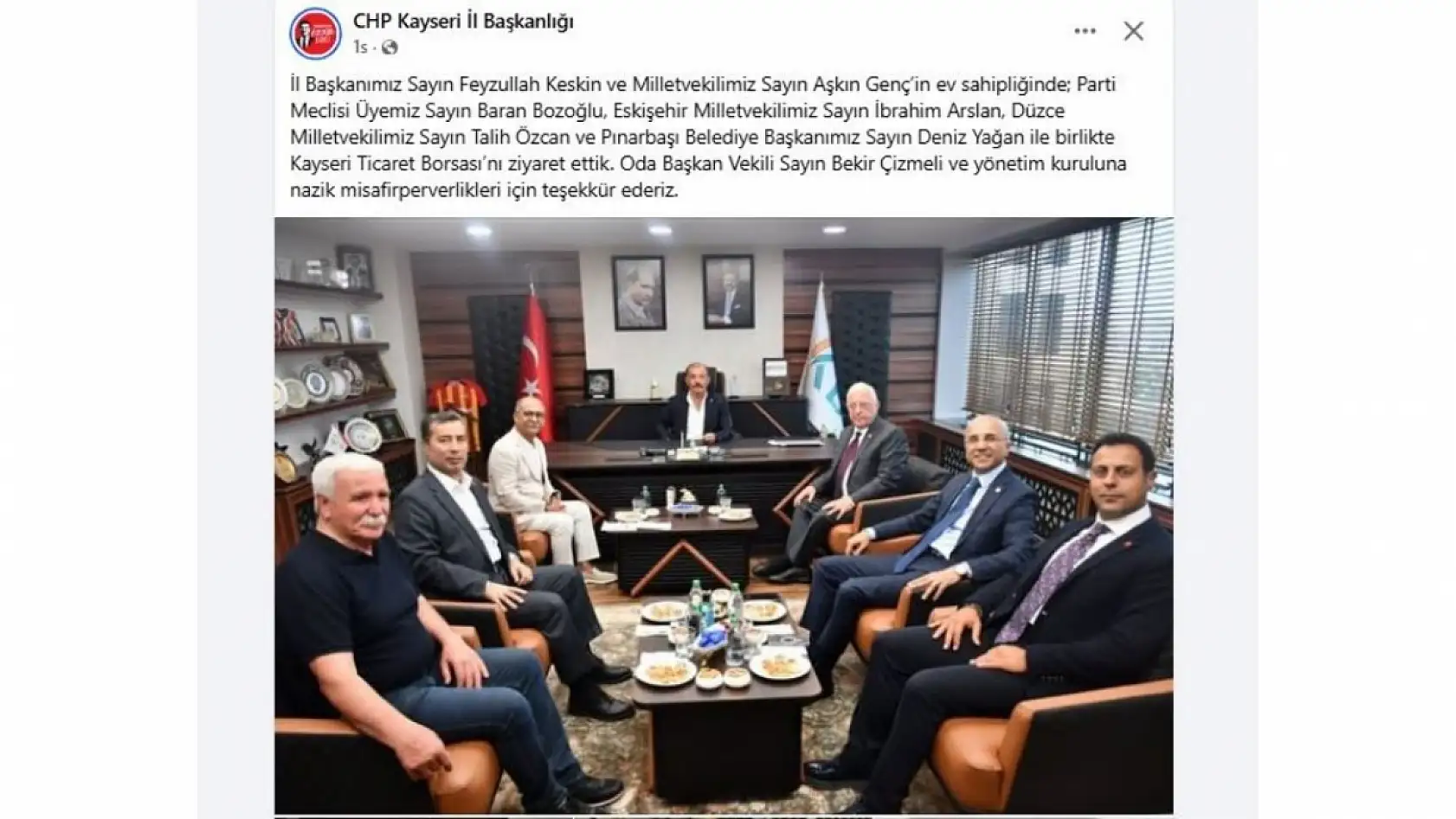 Kayseri'nin sosyal medyasında neler paylaşıldı?