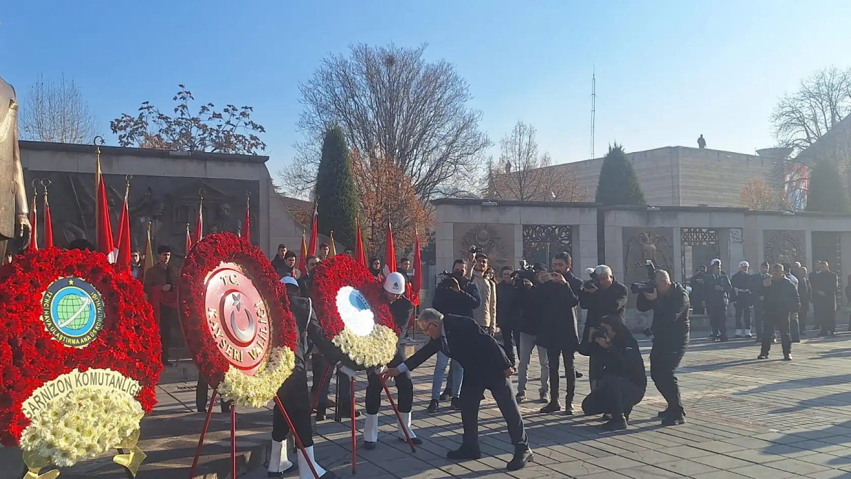 Kayseri'de Atatürk'ün şehre gelişi kutlandı