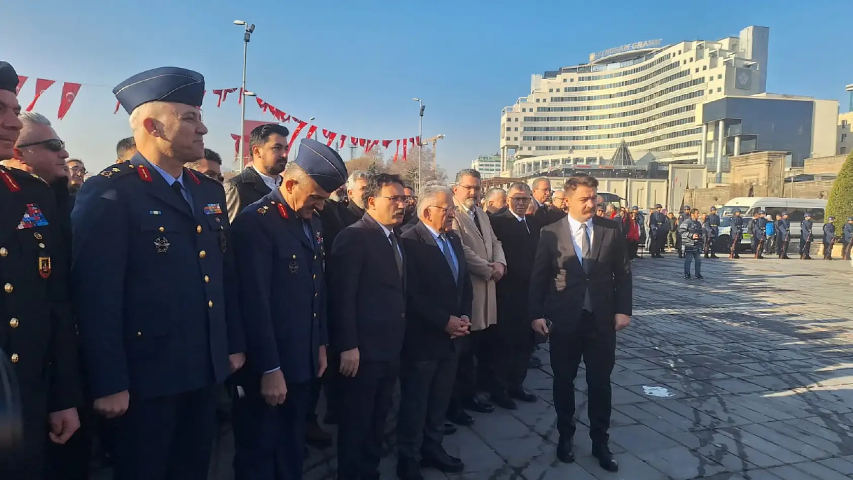 Kayseri'de Atatürk'ün şehre gelişi kutlandı