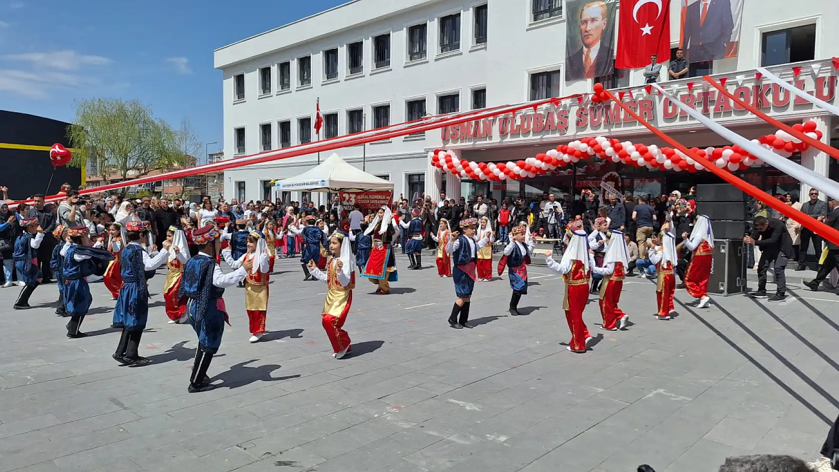 Kayseri'de 23 Nisan'a özel unutulmaz kareler...