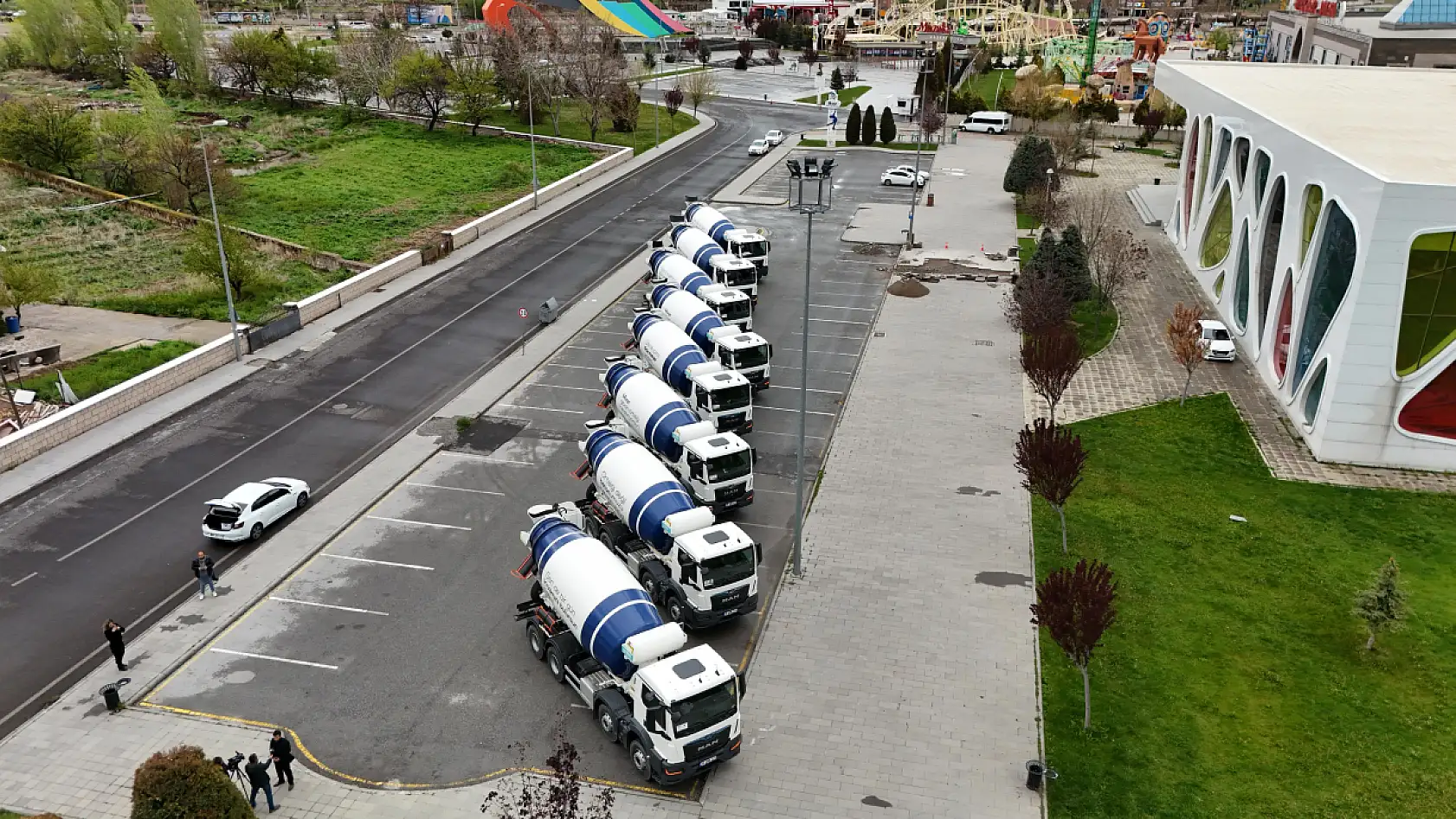 Kayseri sokaklarında gülümseten mesajlar: Mikserler konuşuyor, şehir kendini buluyor!