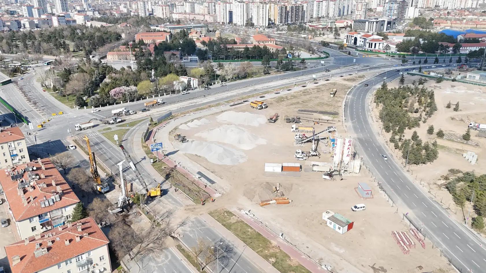 İşte Kartal Kavşağı çalışma sahasından görüntüler!
