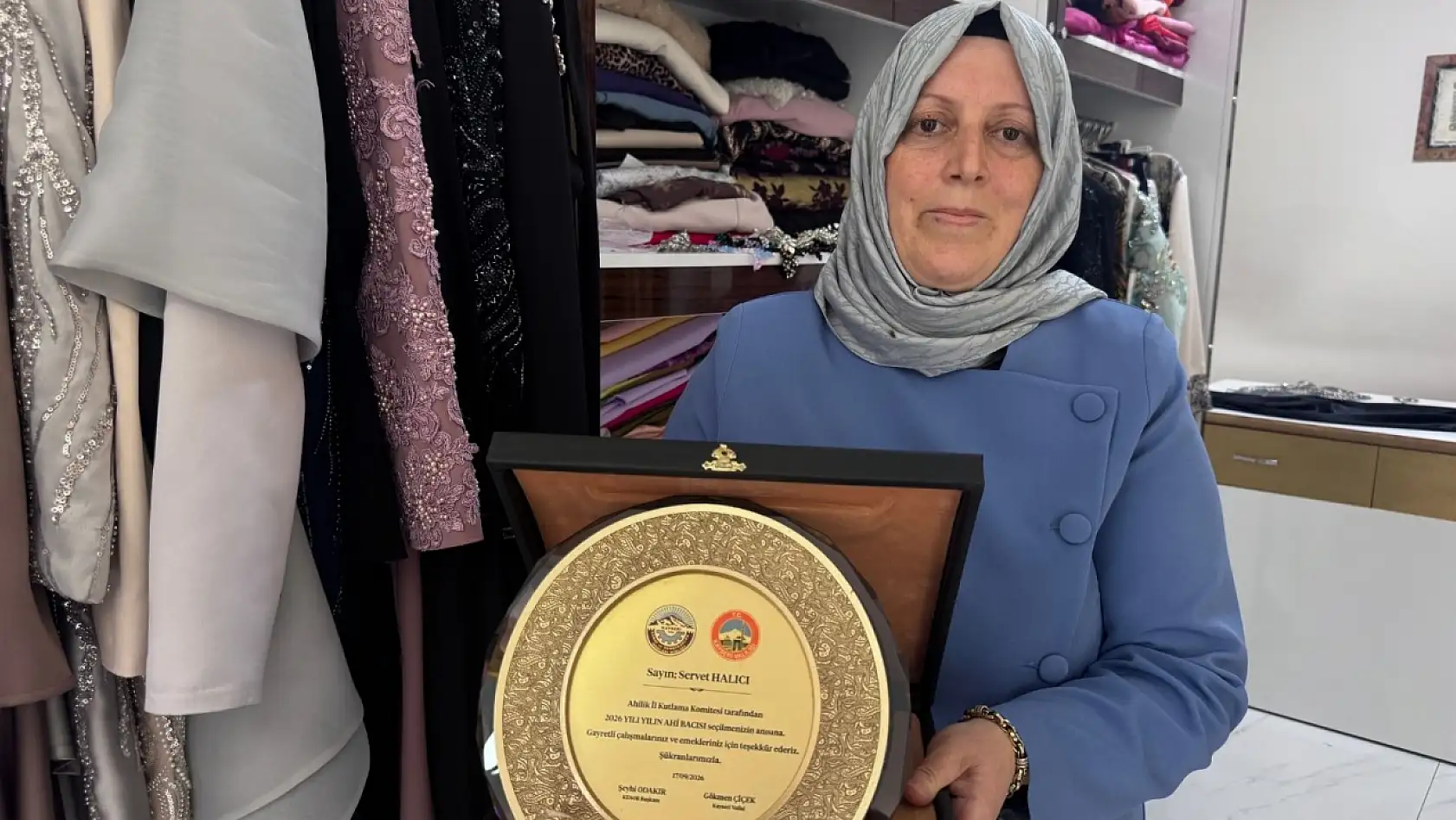 Kayseri'de bir ilk: Servet Halıcı Ahi Bacı seçildi!