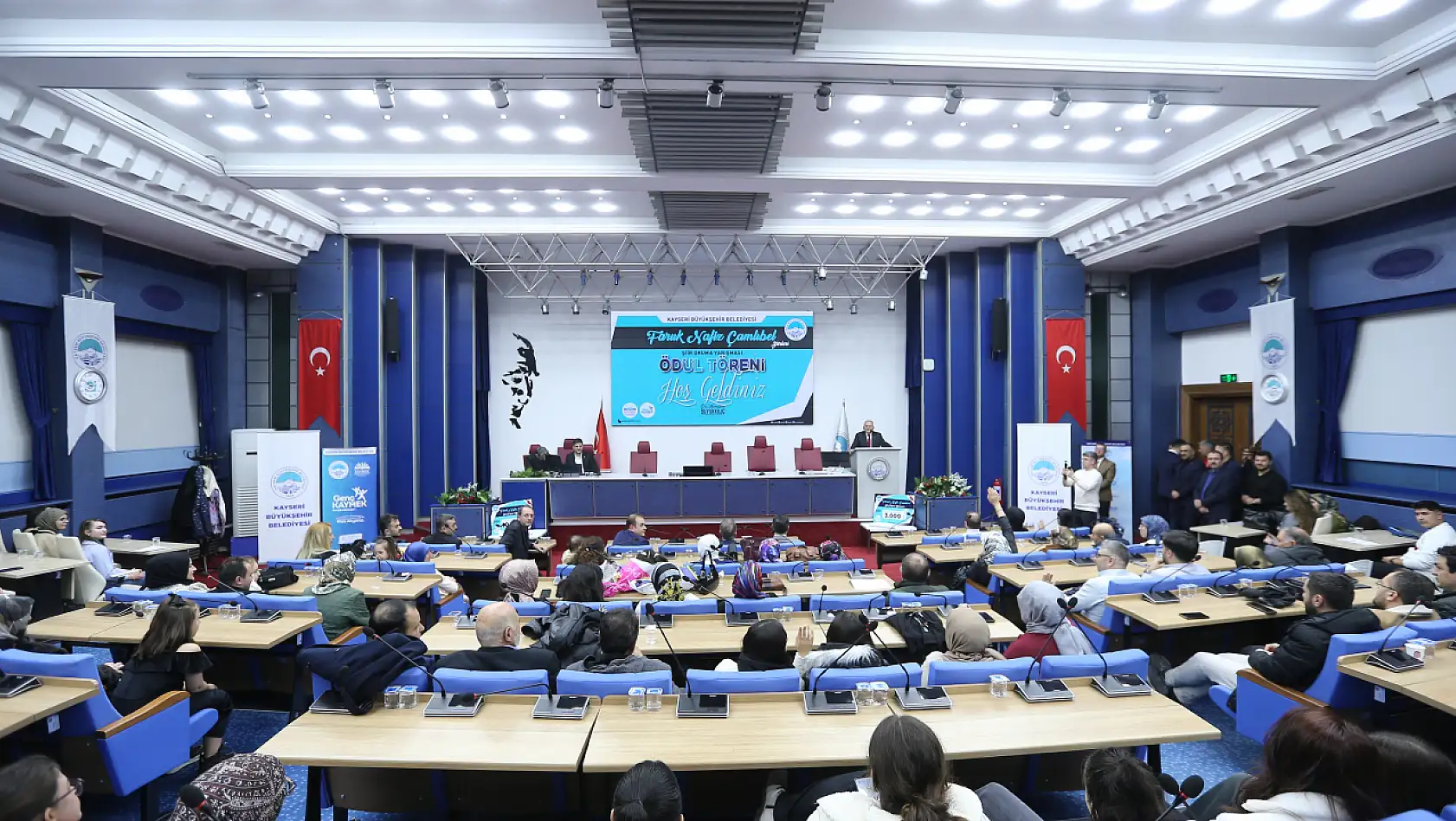 Kayseri'de ödüller sahiplerini buldu