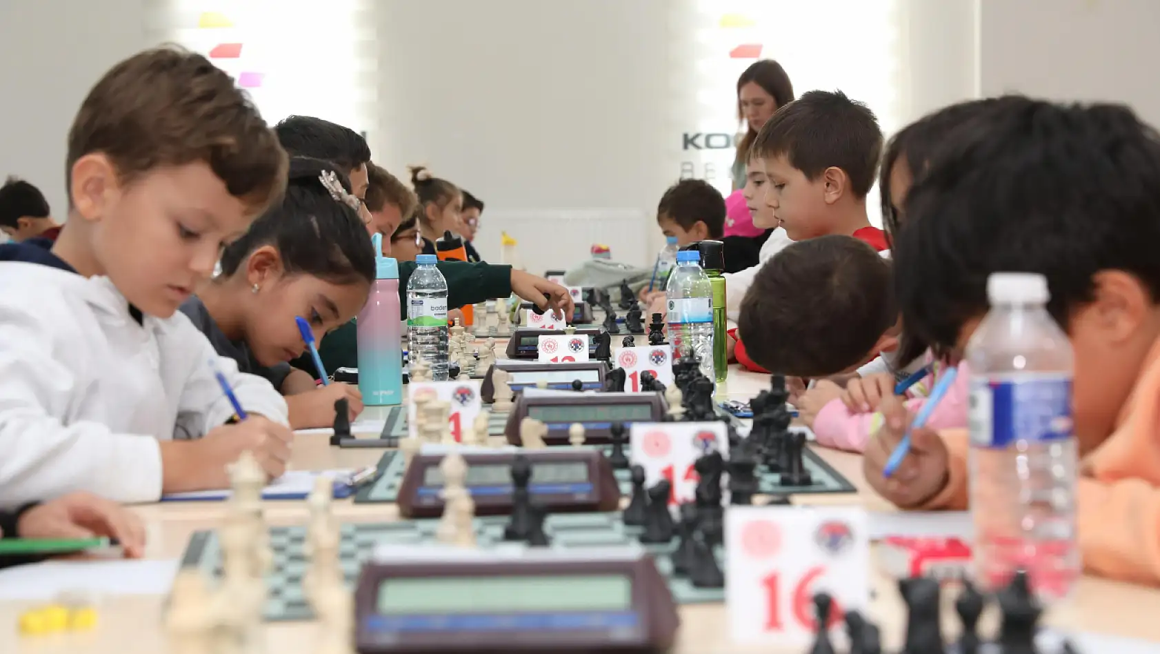 Kayseri'de satranç turnuvası heyecanı