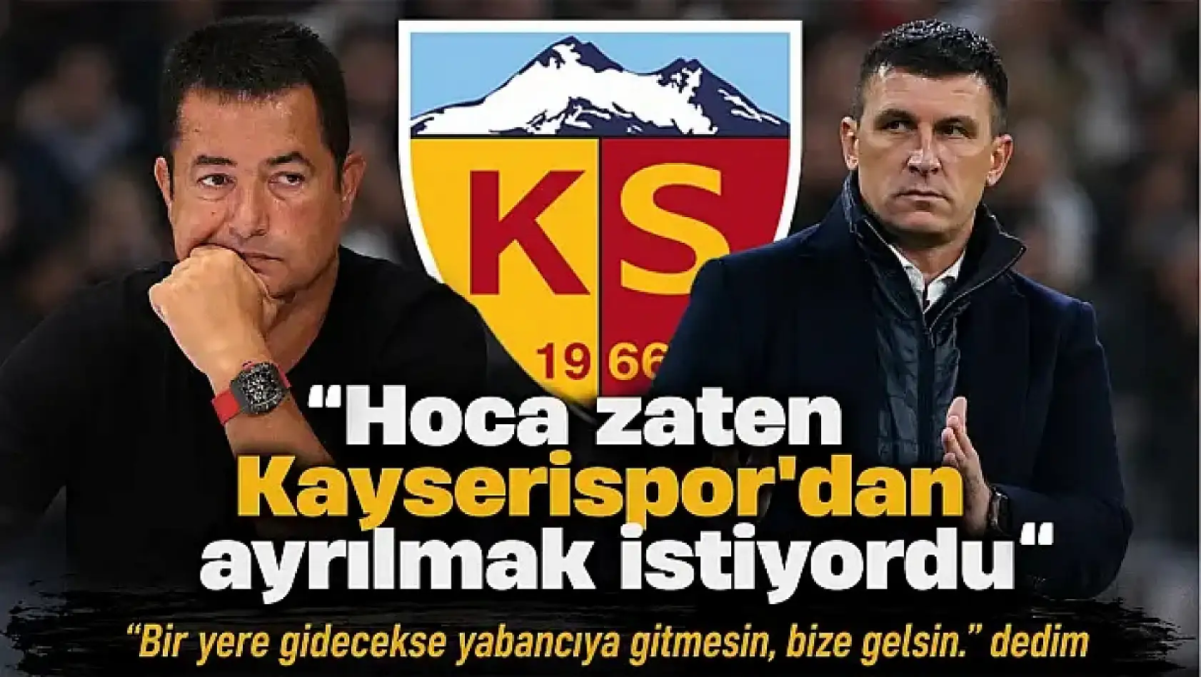 Kayseri'den kısa kısa: Kayseri'den Kısa Kısa: Baktır Çifti, Başkan Büyükkılıç, Yeniden Refah, Tarım Lisesi, Acun Ilıcalı…