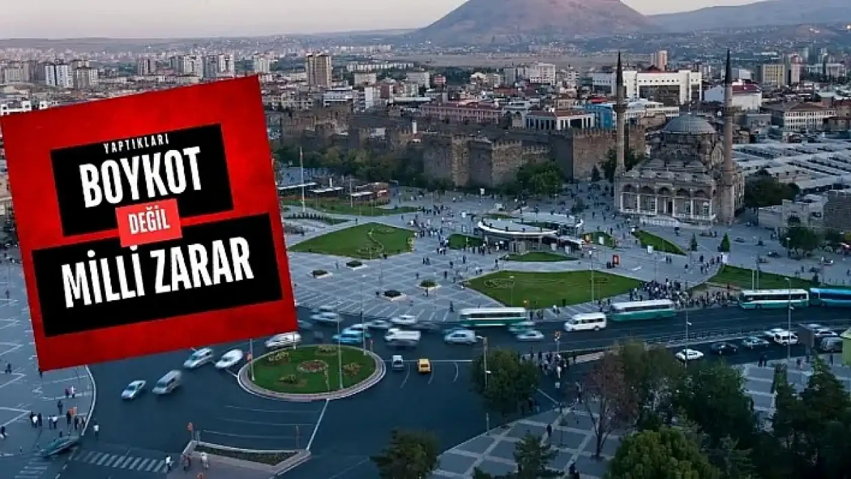Kayseri'den kısa kısa - Boykot, Cumhuriyet Meydanı, Elektrik faturası, toplu taşıma, Kayserispor...