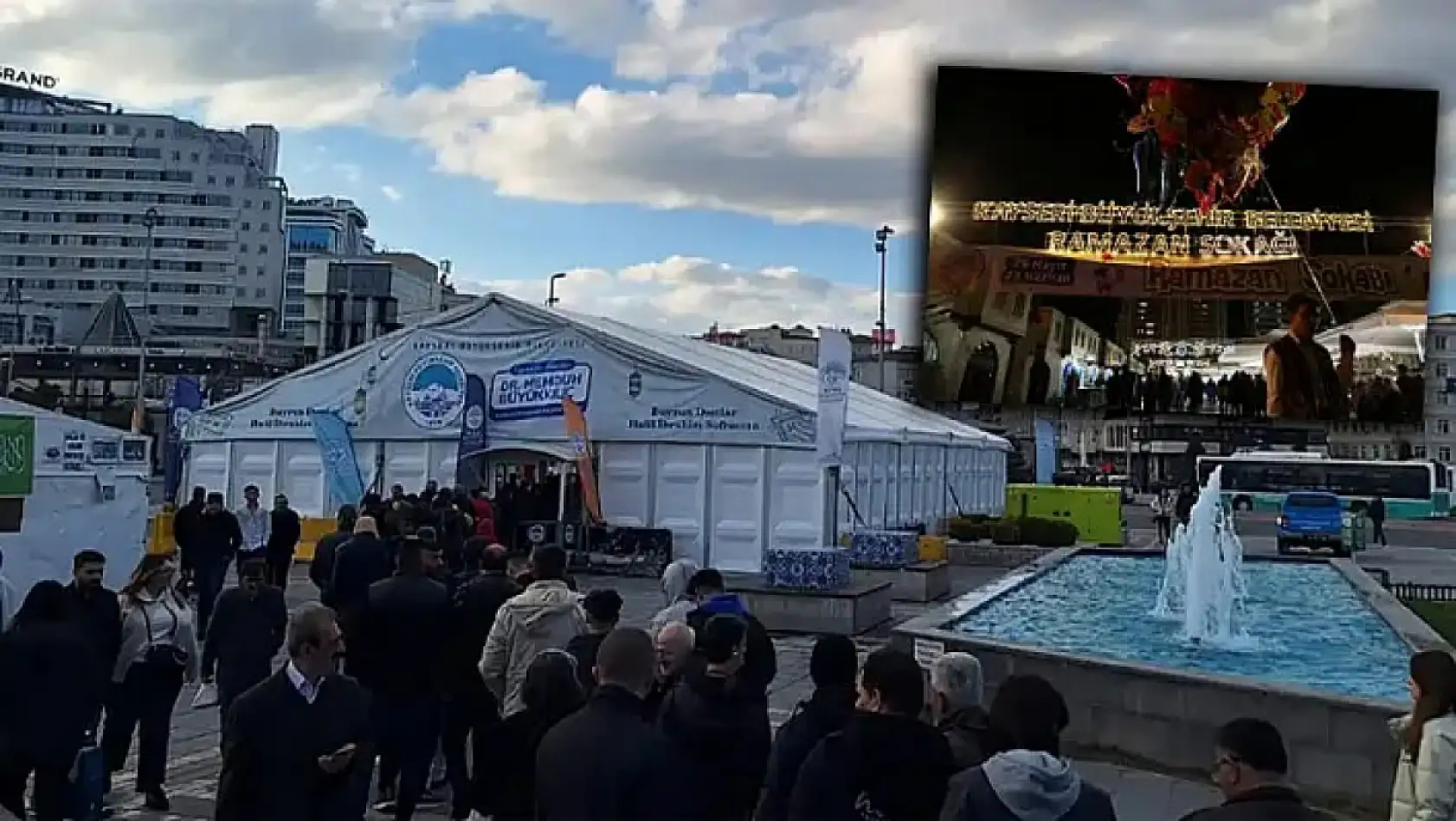 Kayseri'den kısa kısa: Okul bahçesindeki olay, Müjde, İftar çadırı, Şehit İsmet Eraslan, Kayserispor....