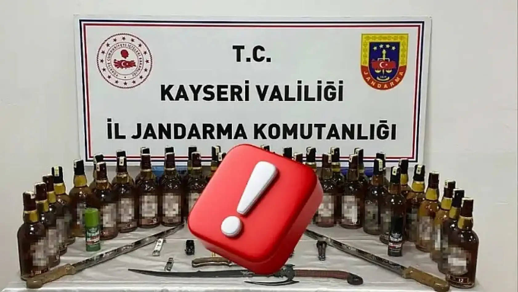 Kayseri'den kısa kısa: Sahte Alkol, Ölüm Kavşağı, İflas, Kara Liste, Kayseripor…