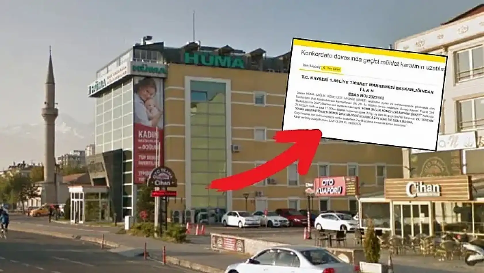 Kayseri'den kısa kısa: Cumhuriyet Meydanı, Hüma Hastanesi, Millet Bahçesi, Yangın, Kayserispor...