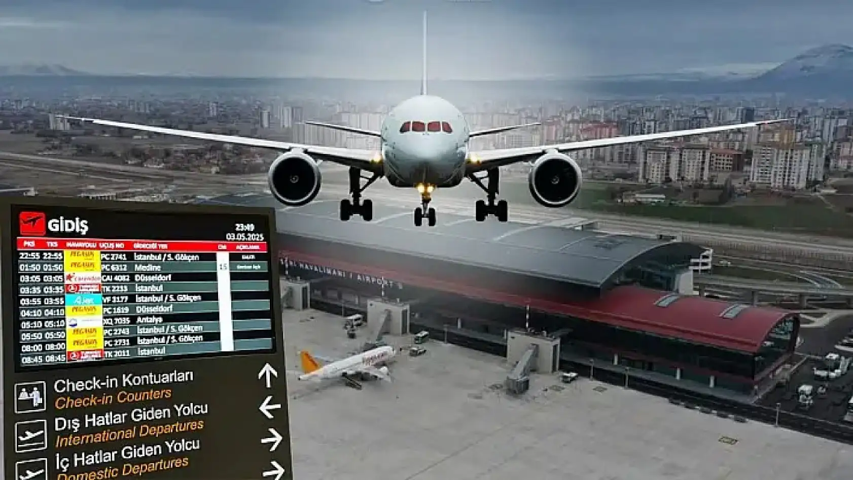 Kayseri'den kısa kısa: Cinayet, Dev Şirketler, Konut Fiyatları, Havalimanı, Kayserispor…