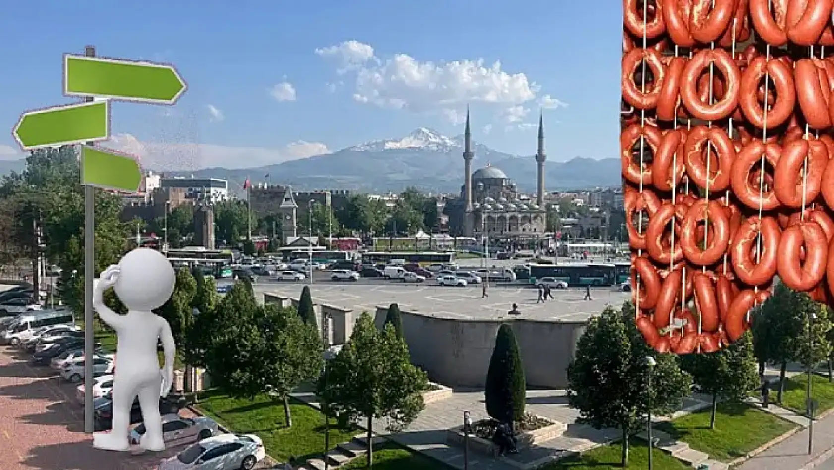 Kayseri kısa kısa: Kene ısırması, Tarihi buluşma, Afyon sucuğu, Kayserispor...