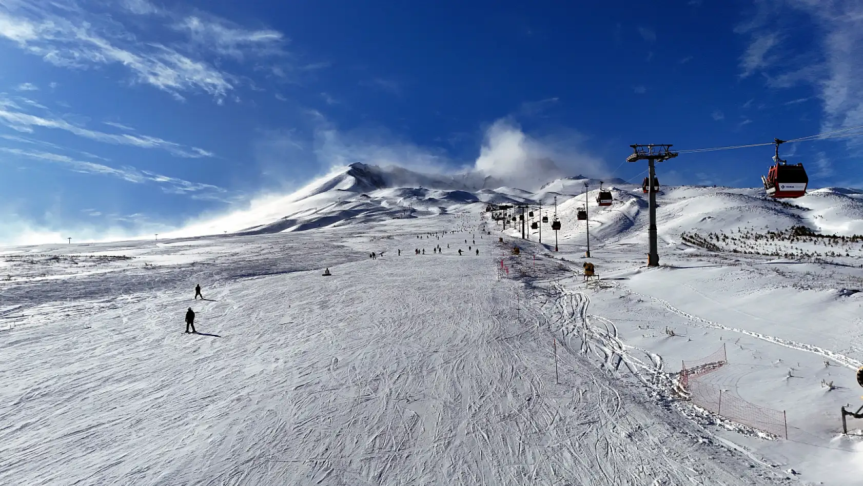 Erciyes Kayak Merkezi yılbaşına hazır!