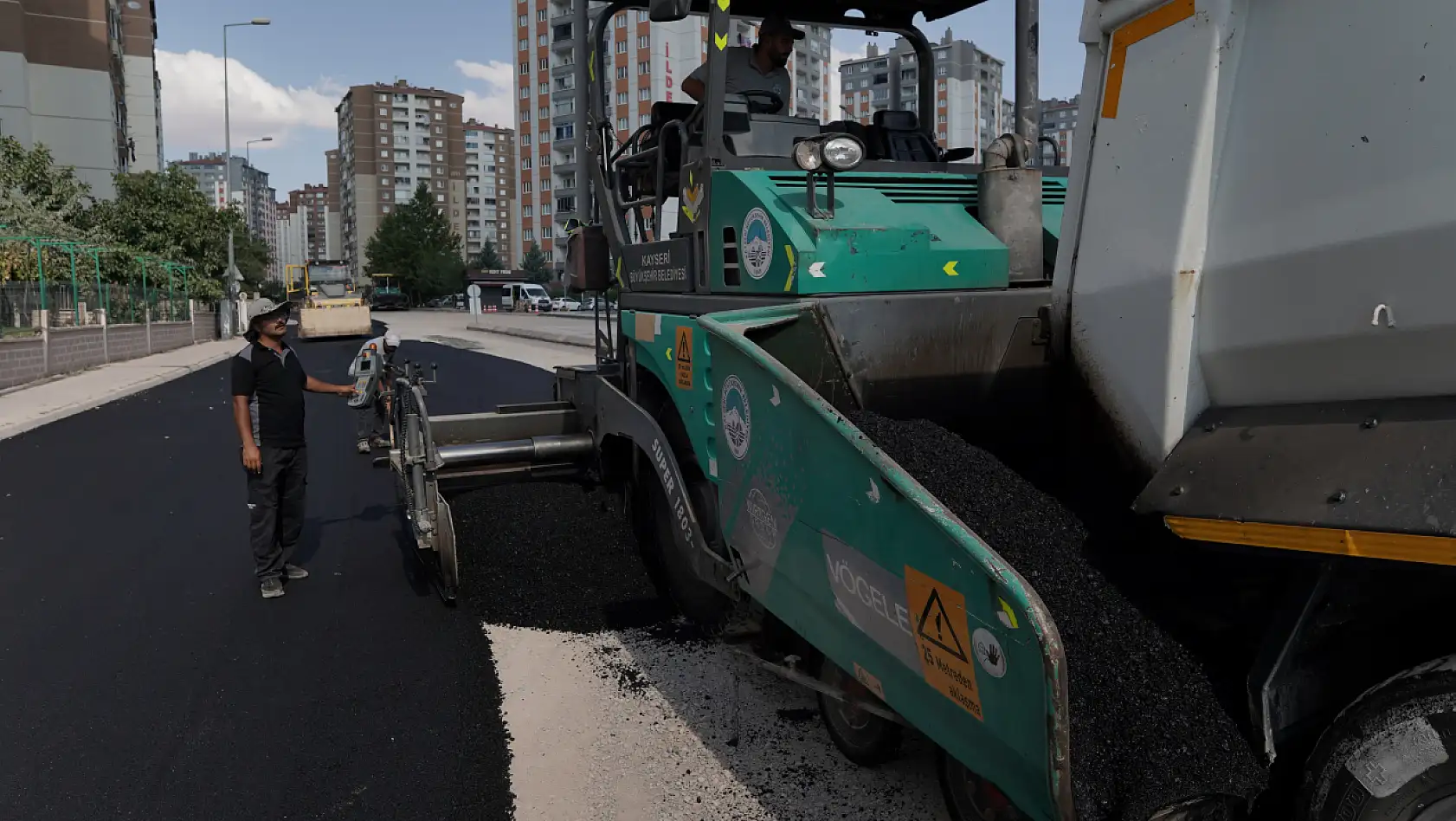 Melikgazi Belediyesi'nden İldem Bölgesi'nde kapsamlı çalışma