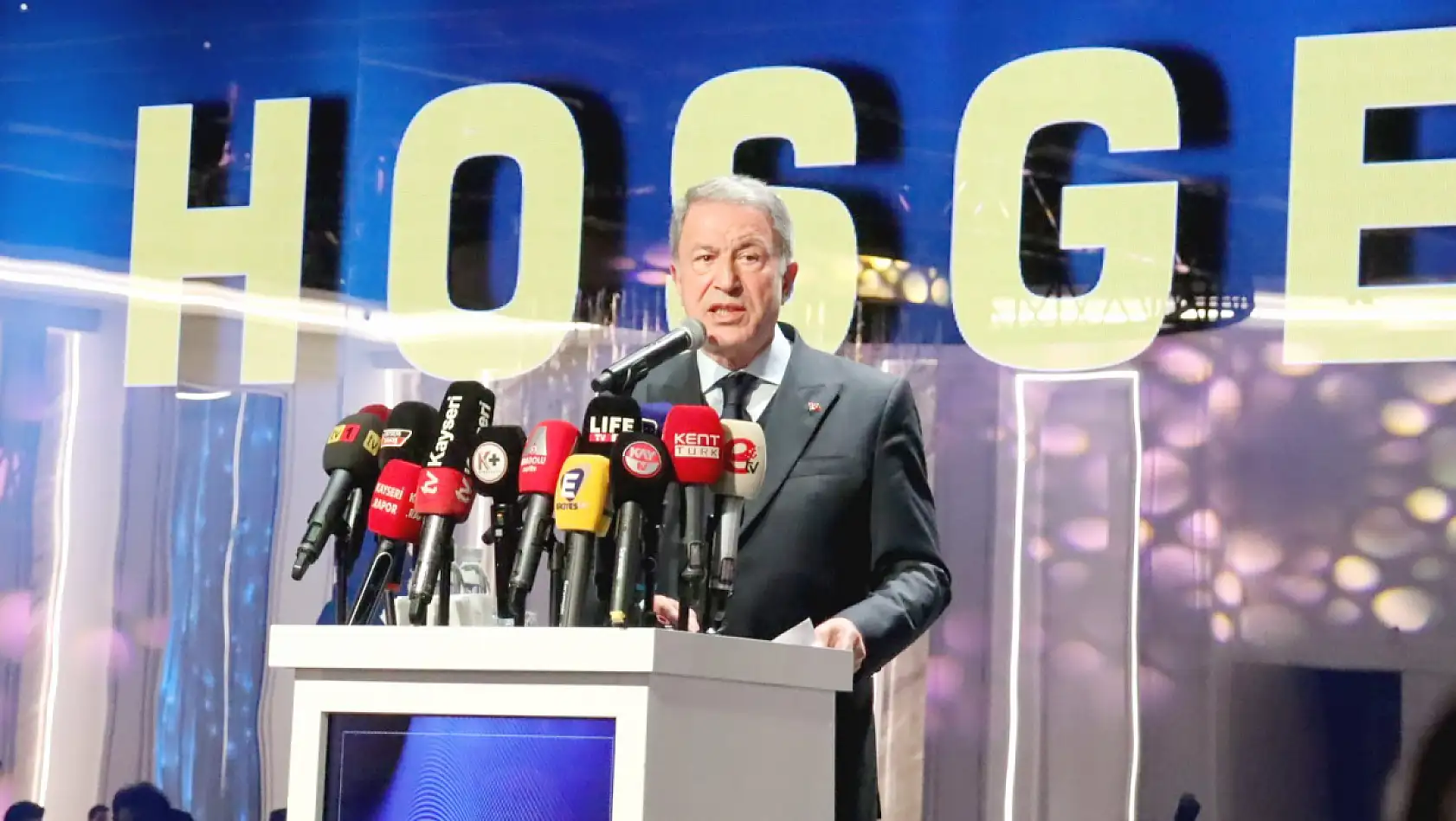 Kayseri protokolü ödül töreninde bir araya geldi