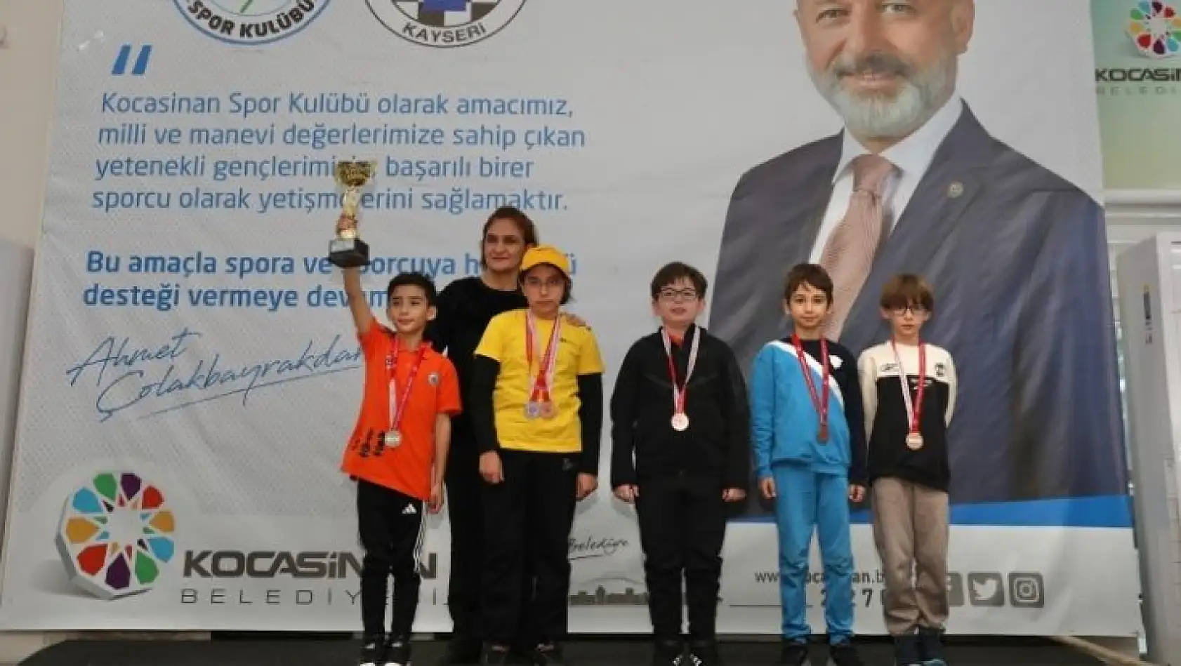 Kayseri'de satranç turnuvası heyecanı