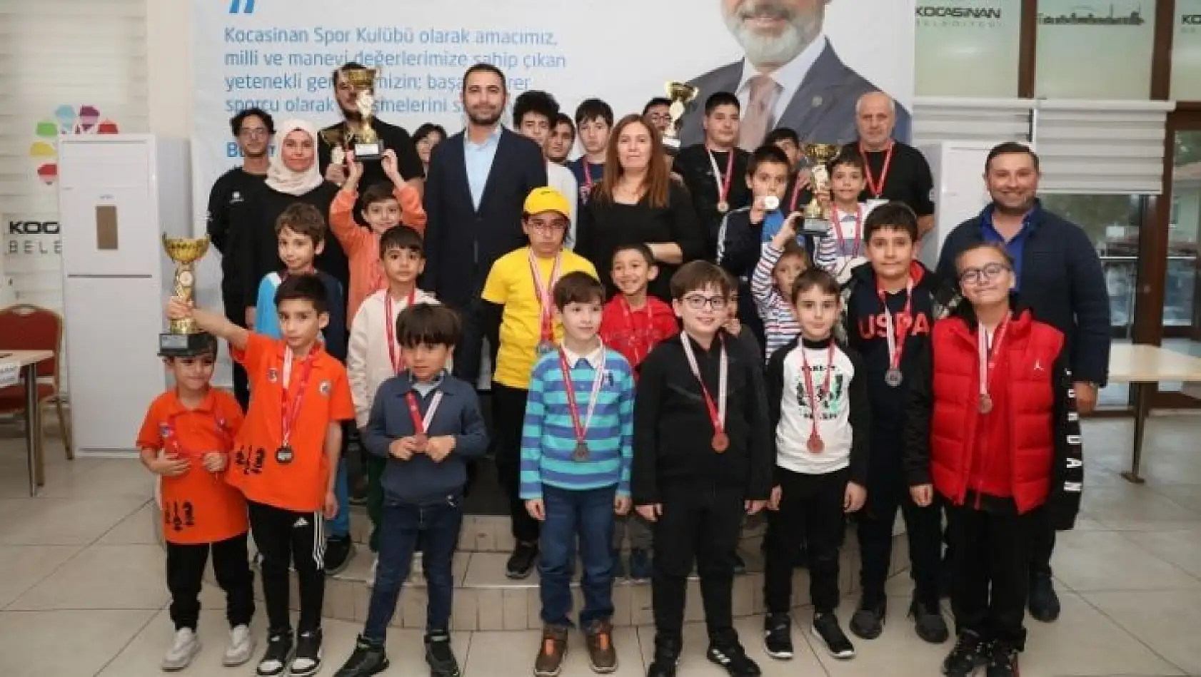 Kayseri'de satranç turnuvası heyecanı